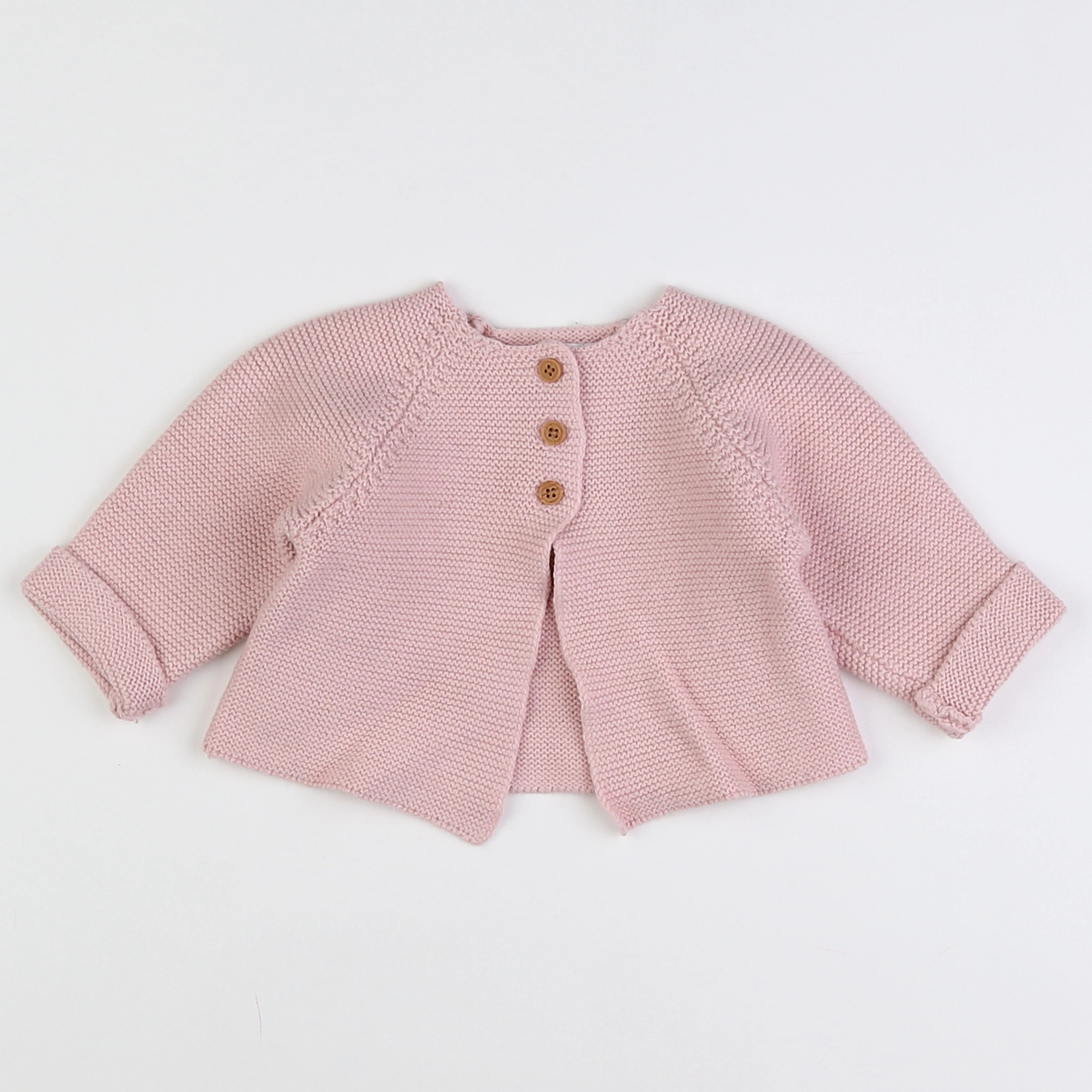 Boutchou - gilet rose - 3 mois