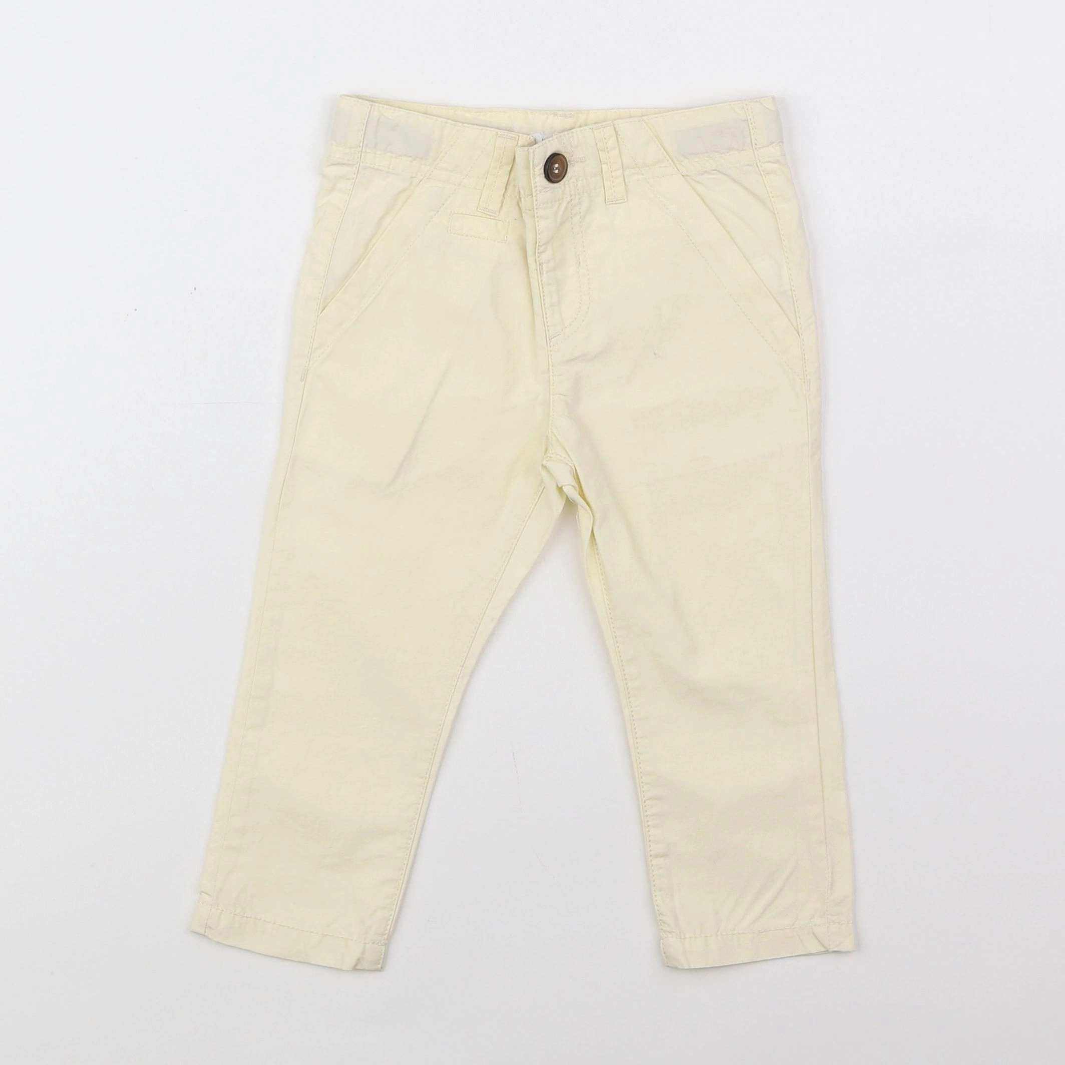 Boutchou - pantalon jaune - 12 mois