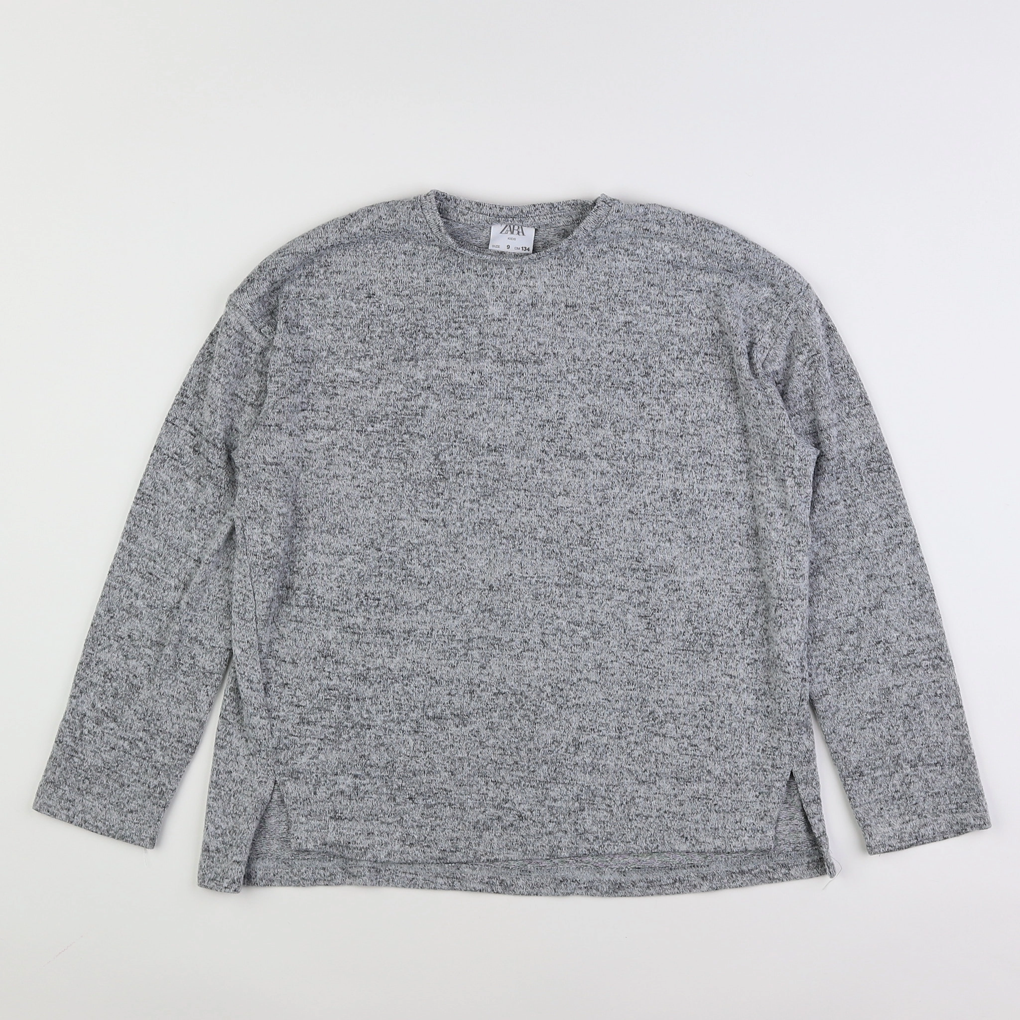 Zara - pull gris - 9 ans