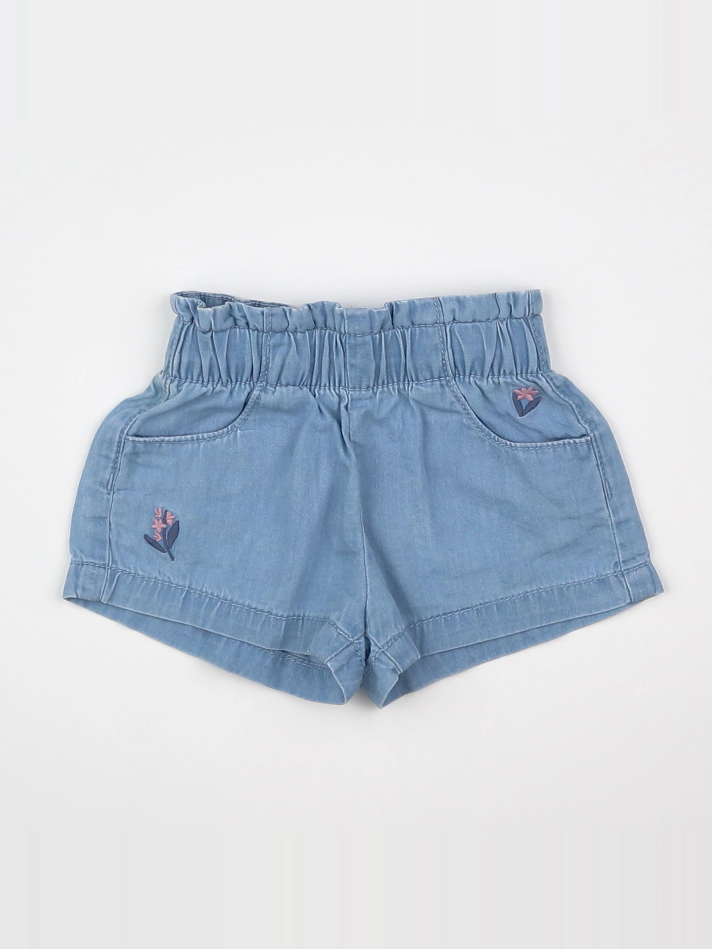 Tape à l'oeil - short bleu - 3 mois