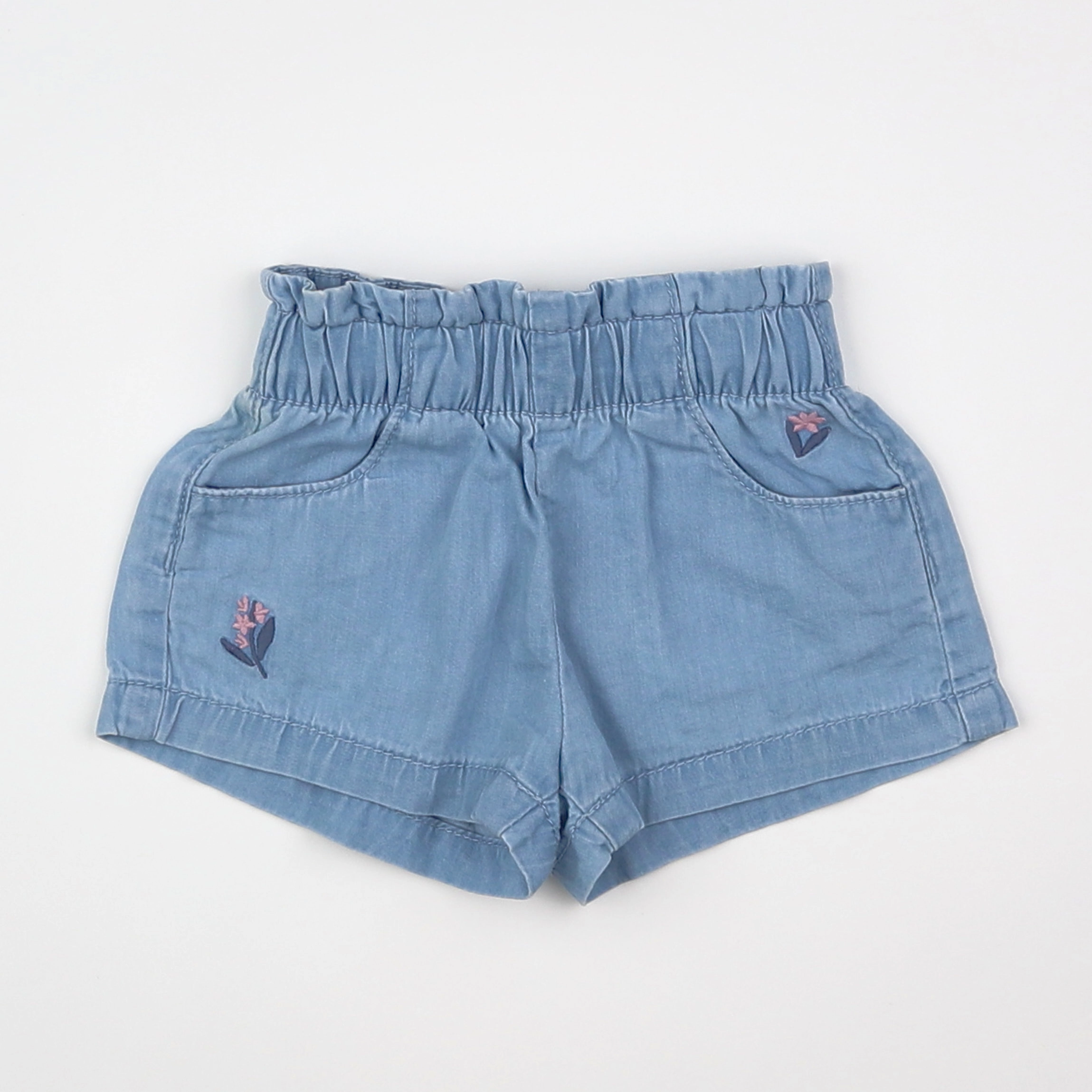 Tape à l'oeil - short bleu - 3 mois