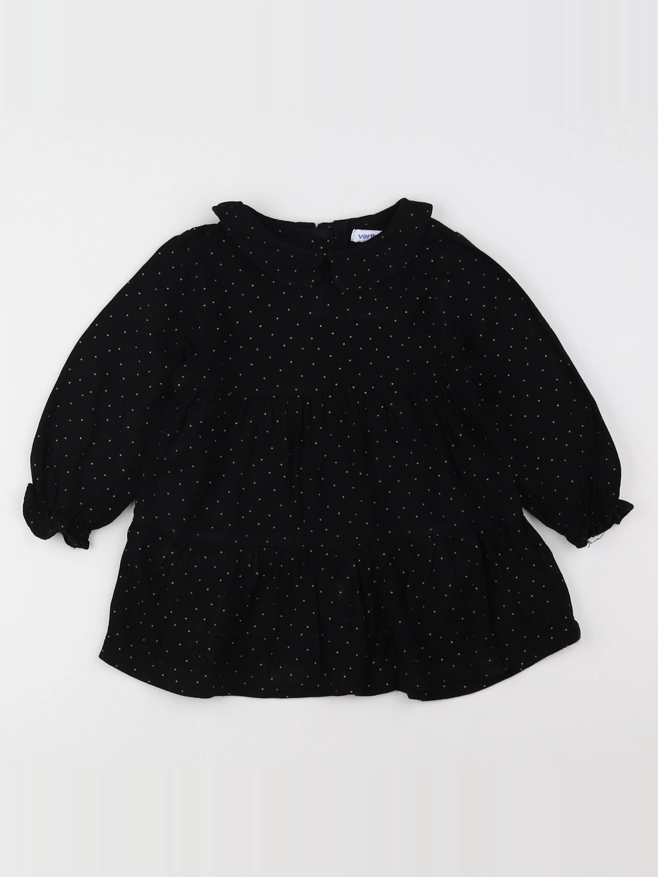 Vertbaudet - robe noir - 18 mois