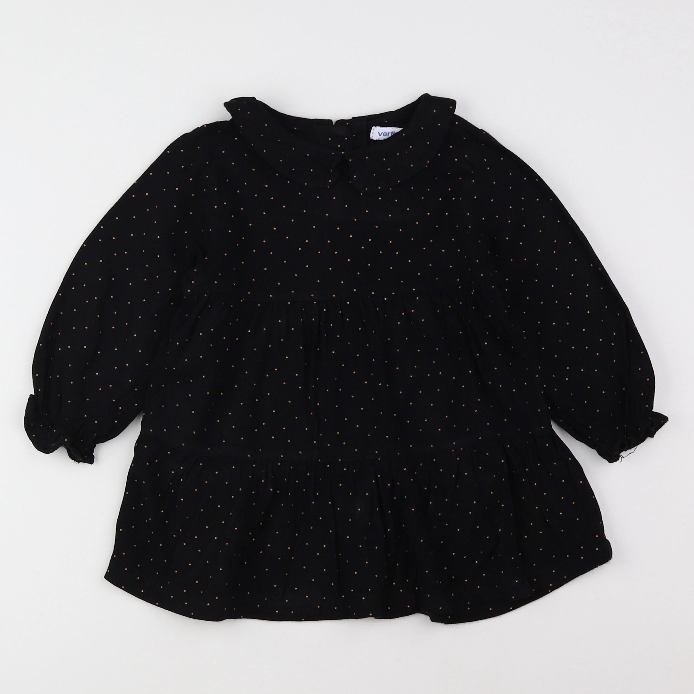 Vertbaudet - robe noir - 18 mois