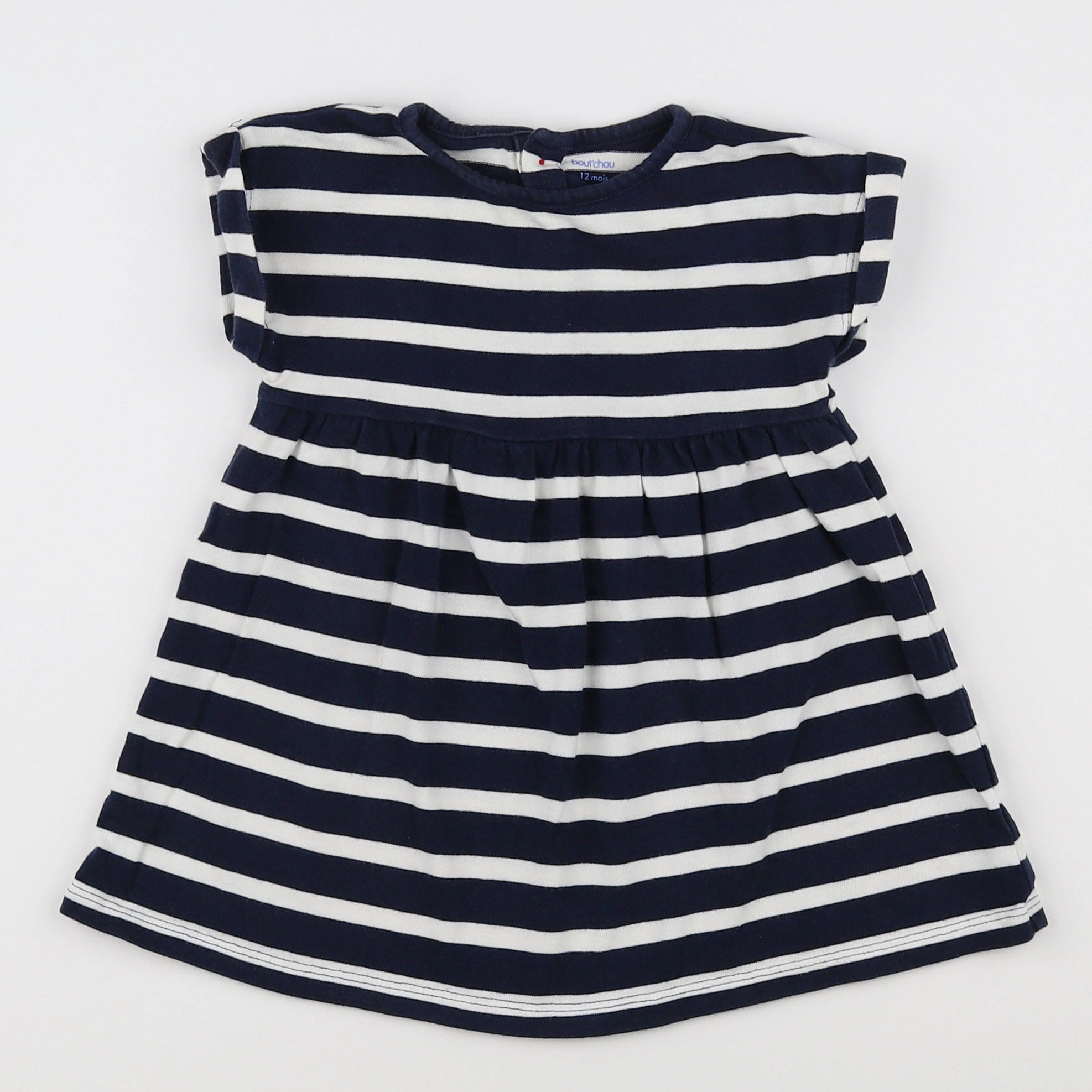 Boutchou - robe bleu - 12 mois