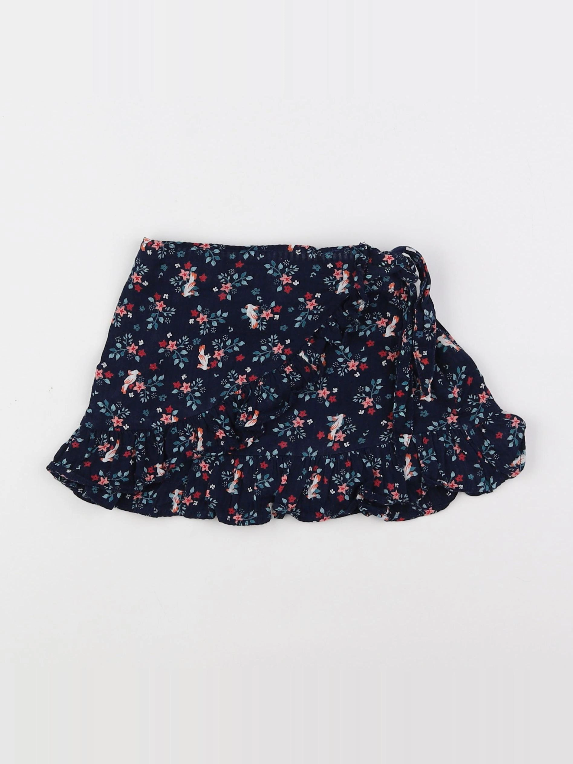 Vertbaudet - jupe bleu - 2 ans