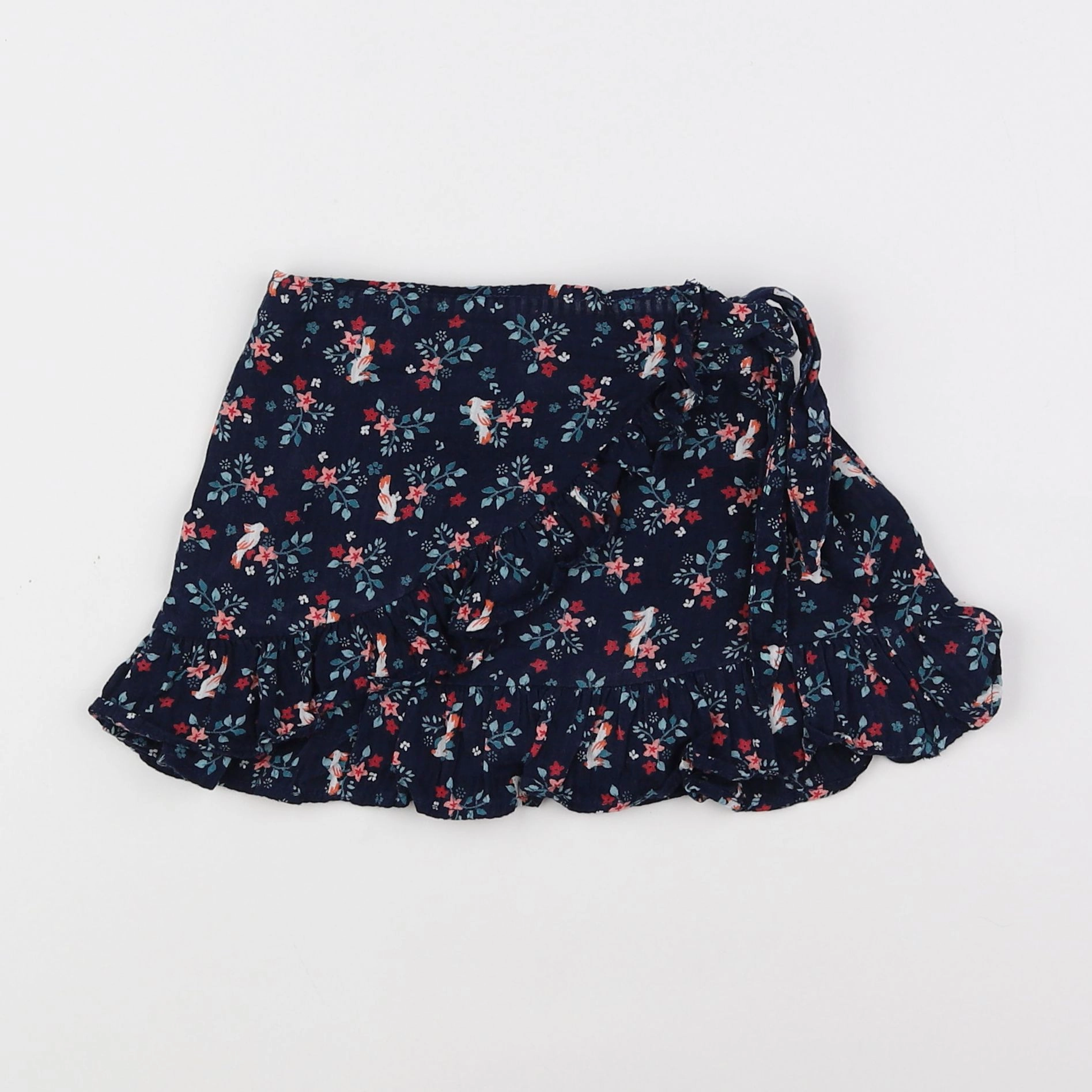 Vertbaudet - jupe bleu - 2 ans