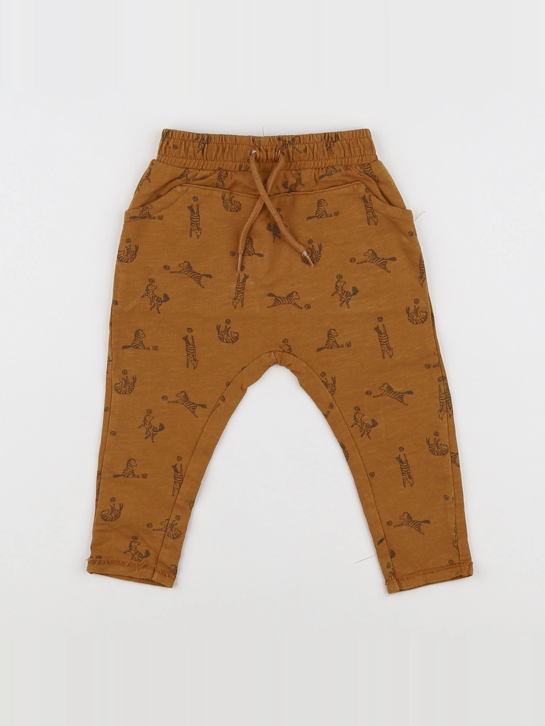 Vertbaudet - jogging marron - 9 mois