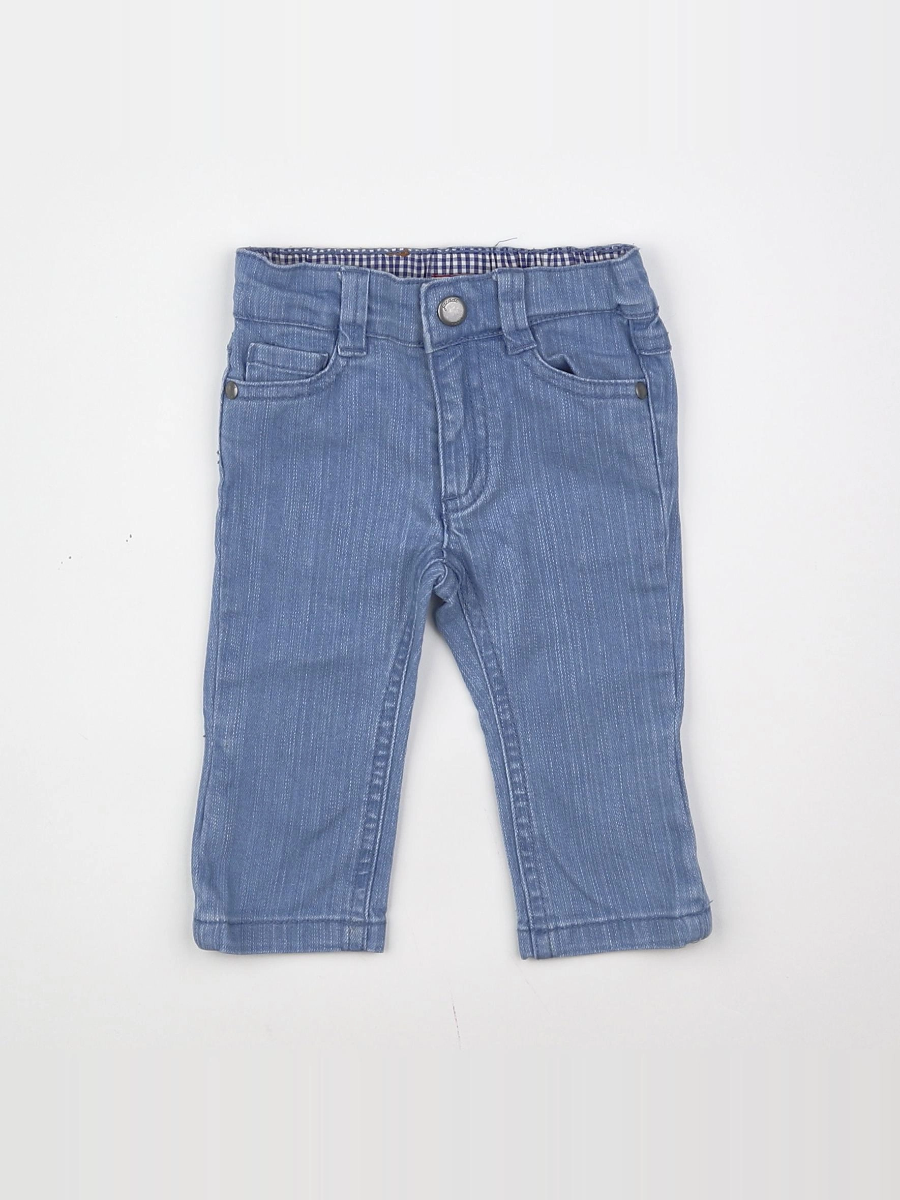 Jacadi - pantalon bleu - 6 mois