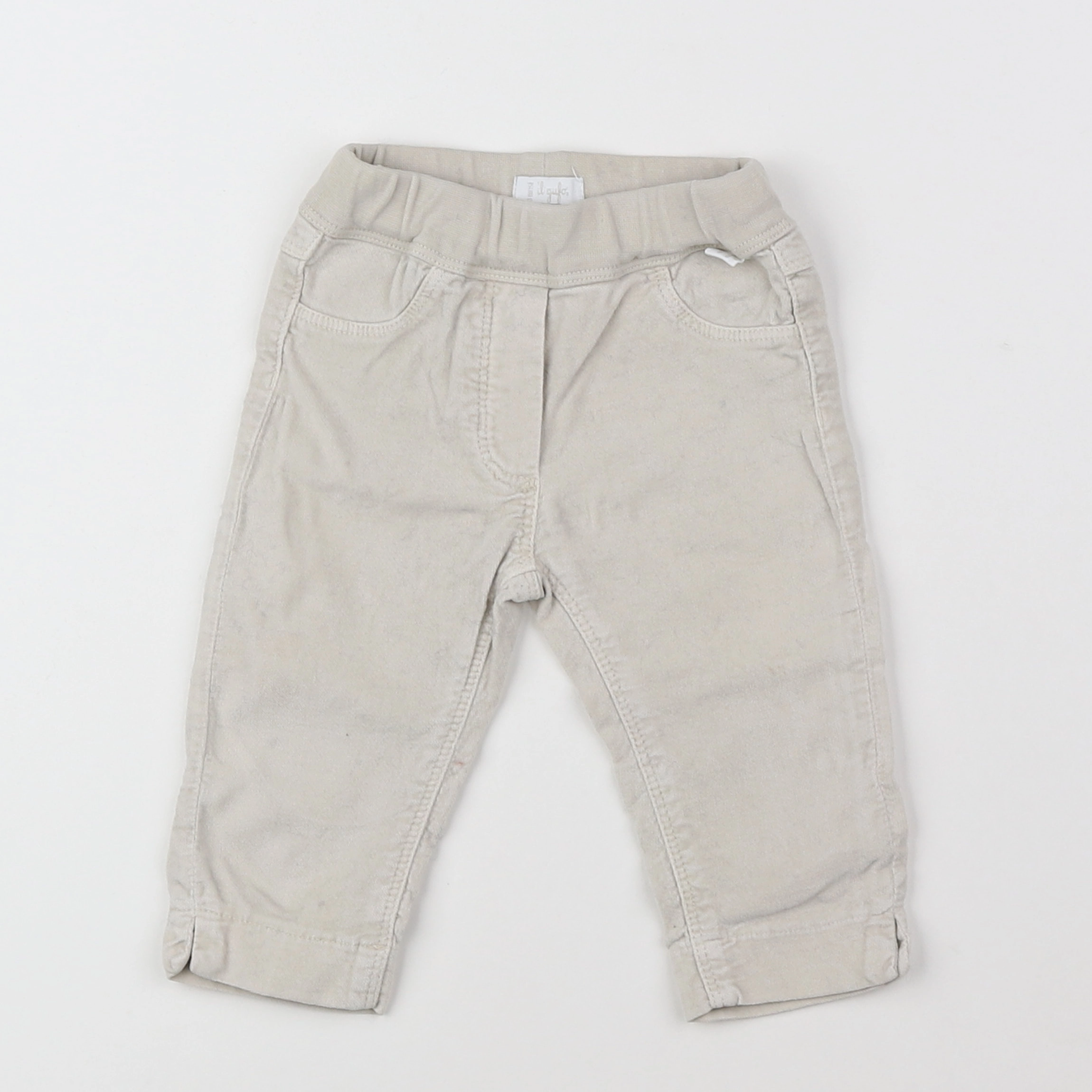 Il Gufo - pantalon gris - 6 mois