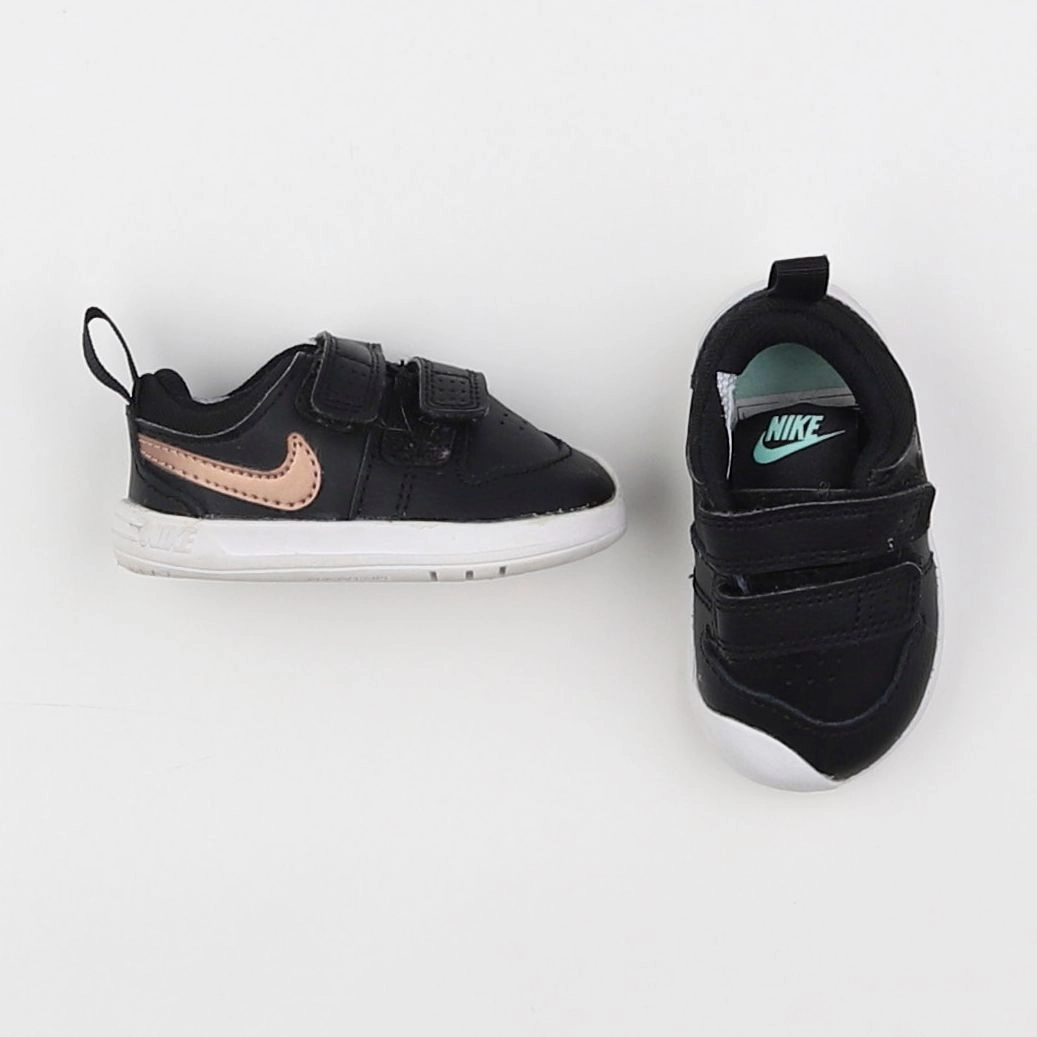 Nike - tennis à scratch/ lacets noir - pointure 18/19