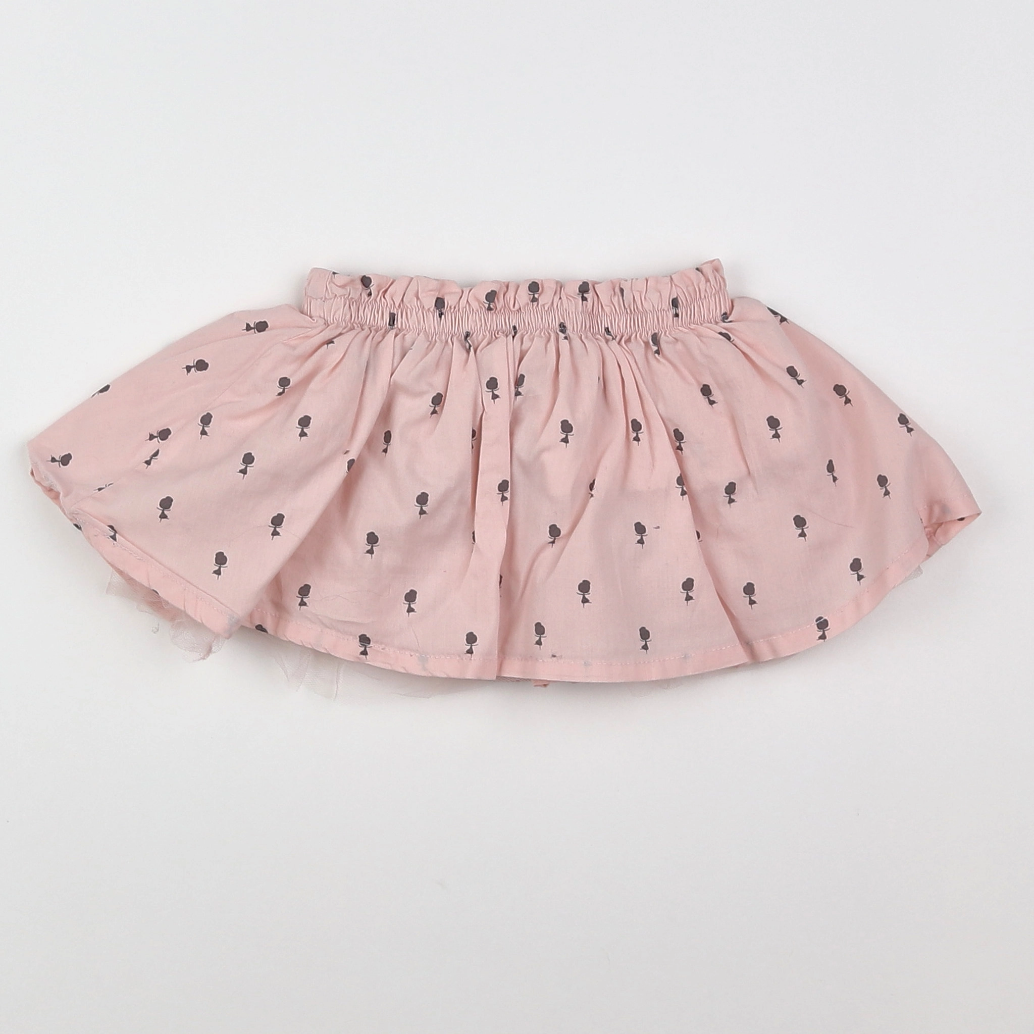 Vertbaudet - jupe rose - 12 mois