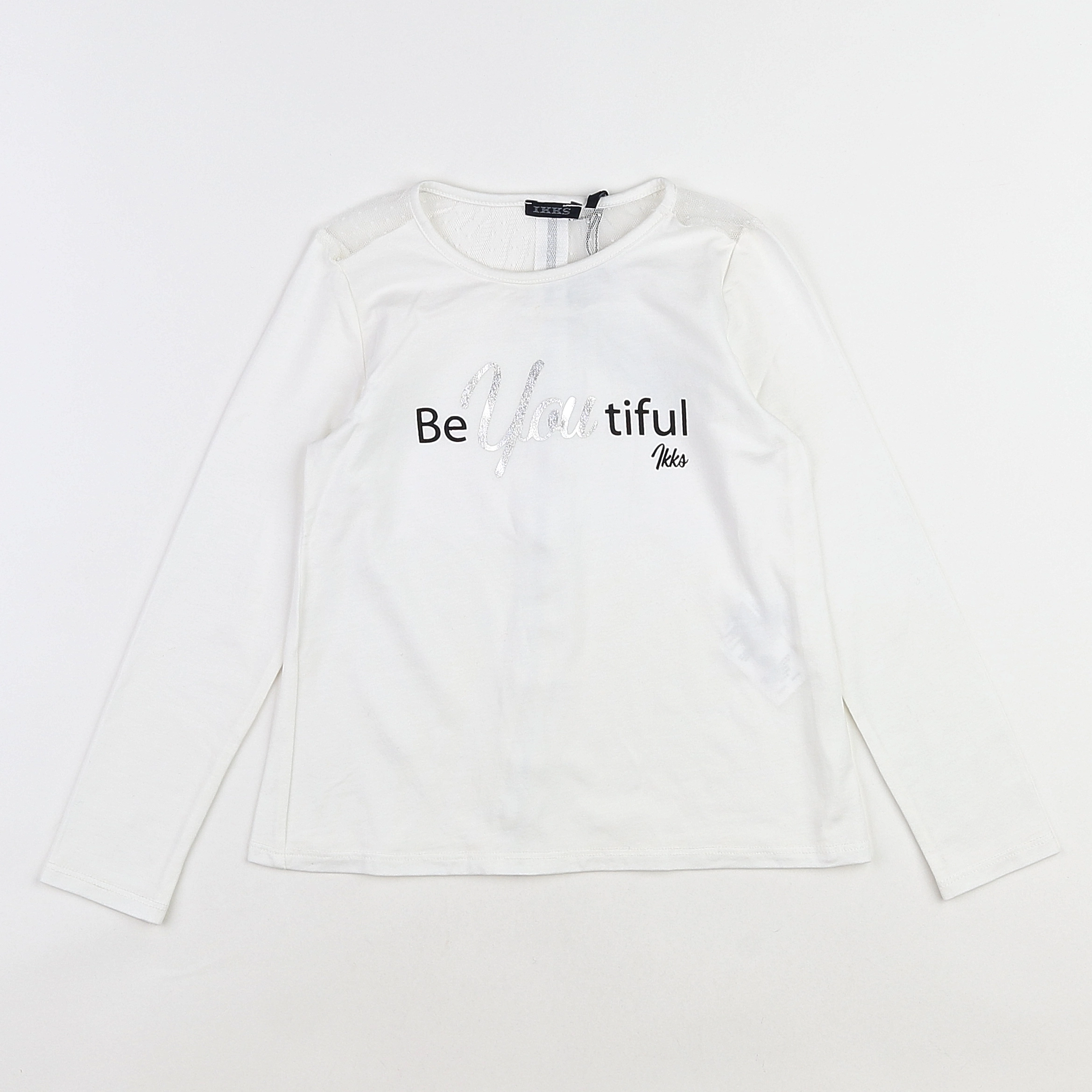 IKKS - tee-shirt blanc (neuf) - 6 ans
