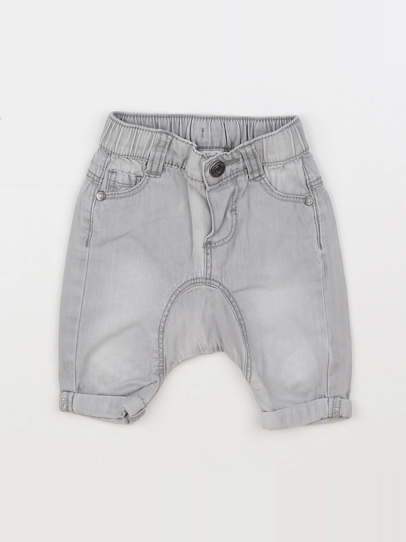 Tape à l'oeil - pantalon gris - 3 mois