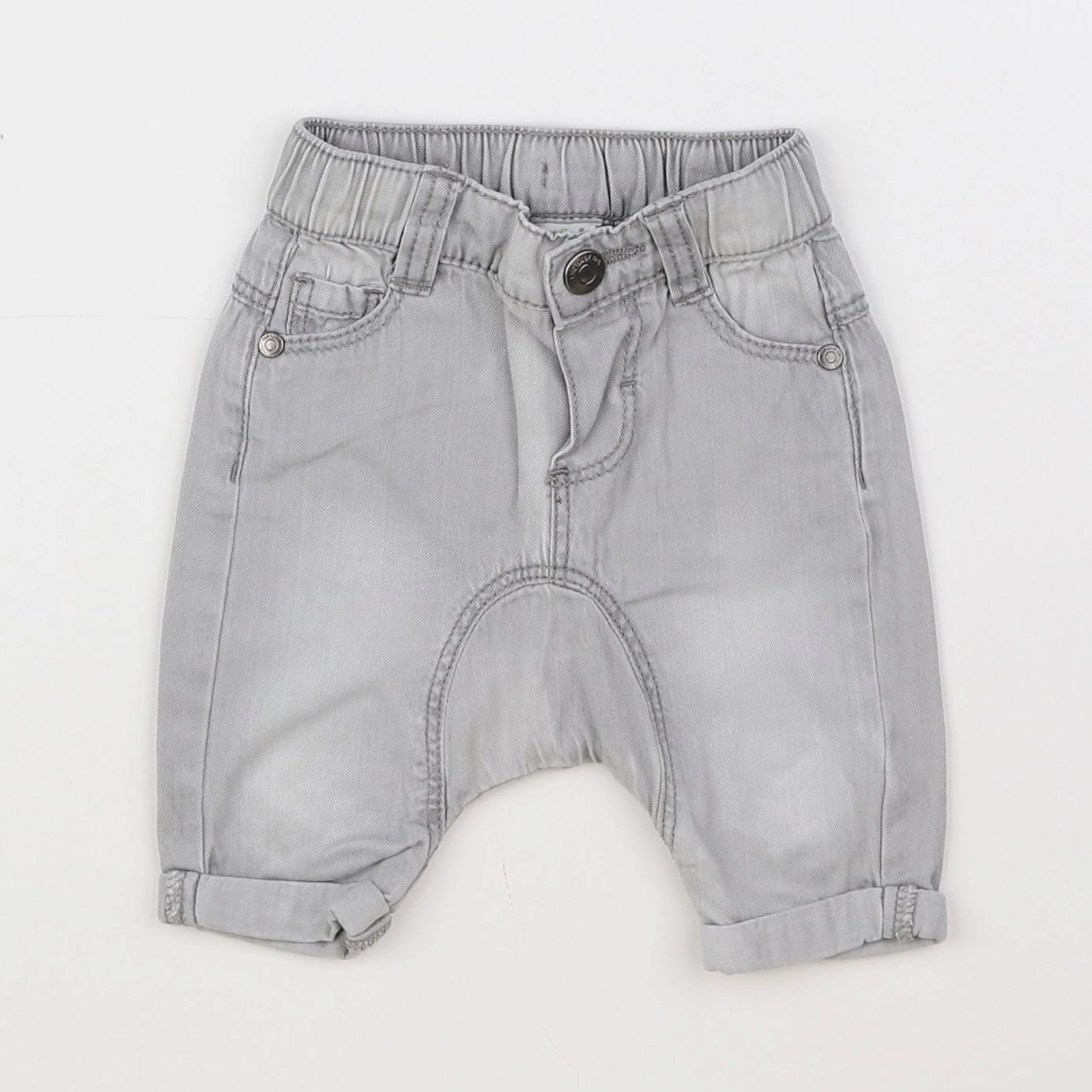 Tape à l'oeil - pantalon gris - 3 mois