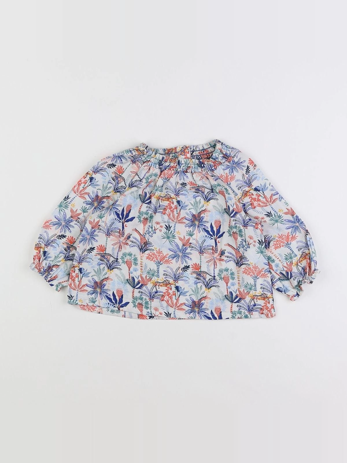 Tape à l'oeil - blouse multicolore - 9 mois