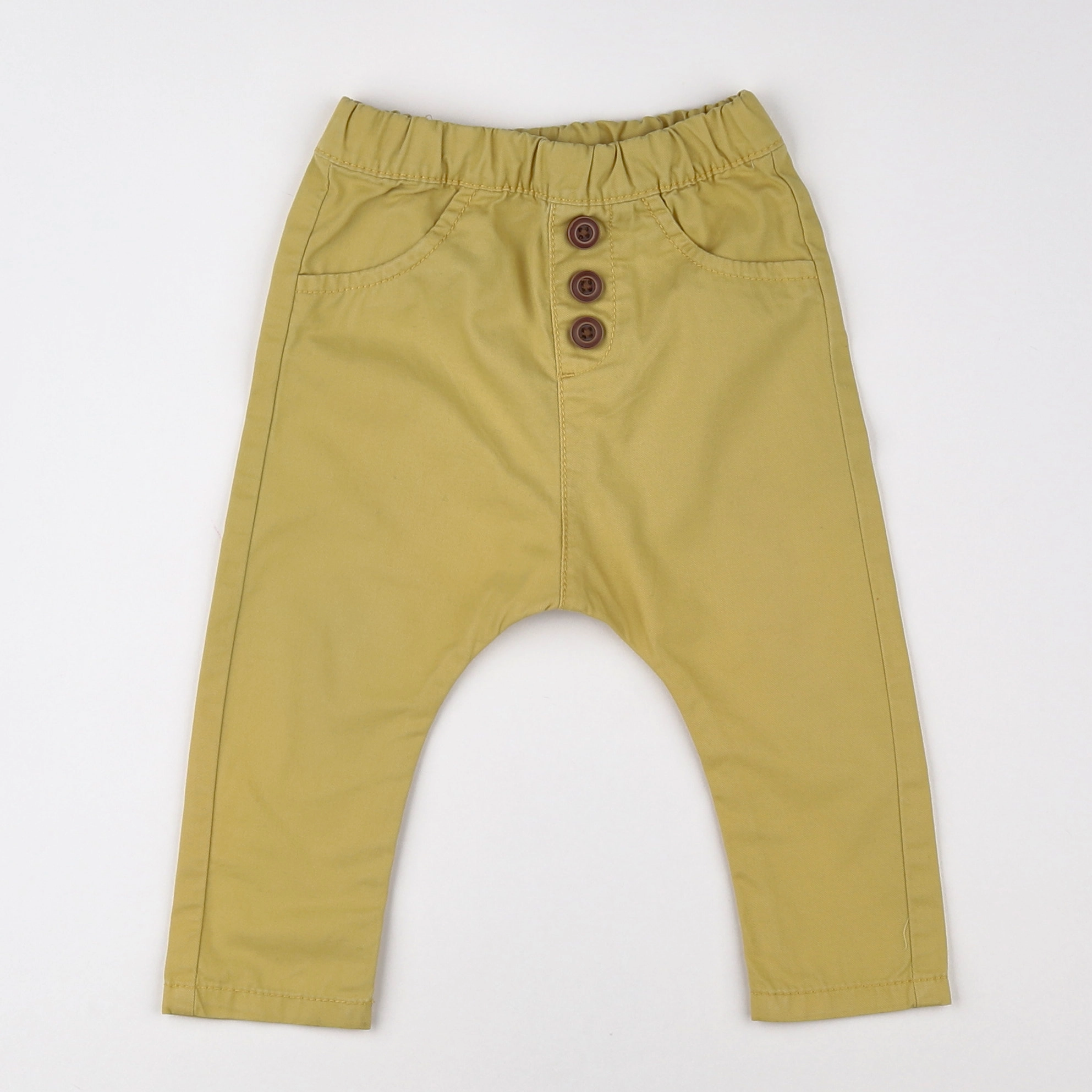Tape à l'oeil - pantalon jaune - 12 mois