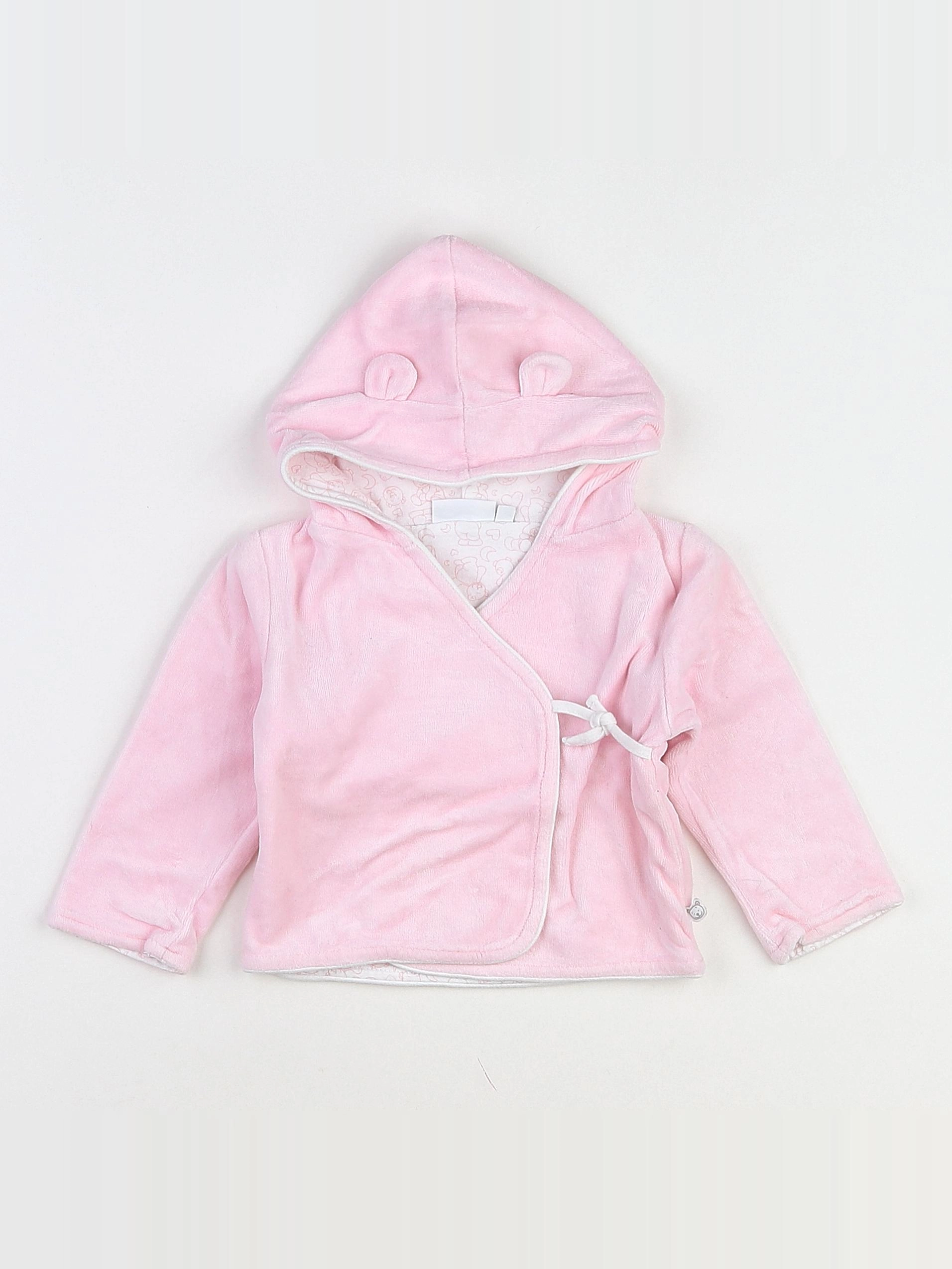 Noukie's - veste rose - 6 mois
