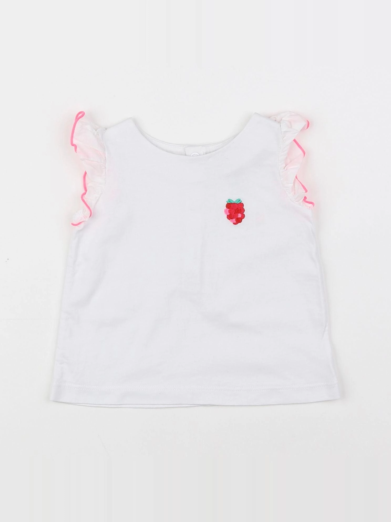 Jacadi - tee-shirt blanc - 6 mois