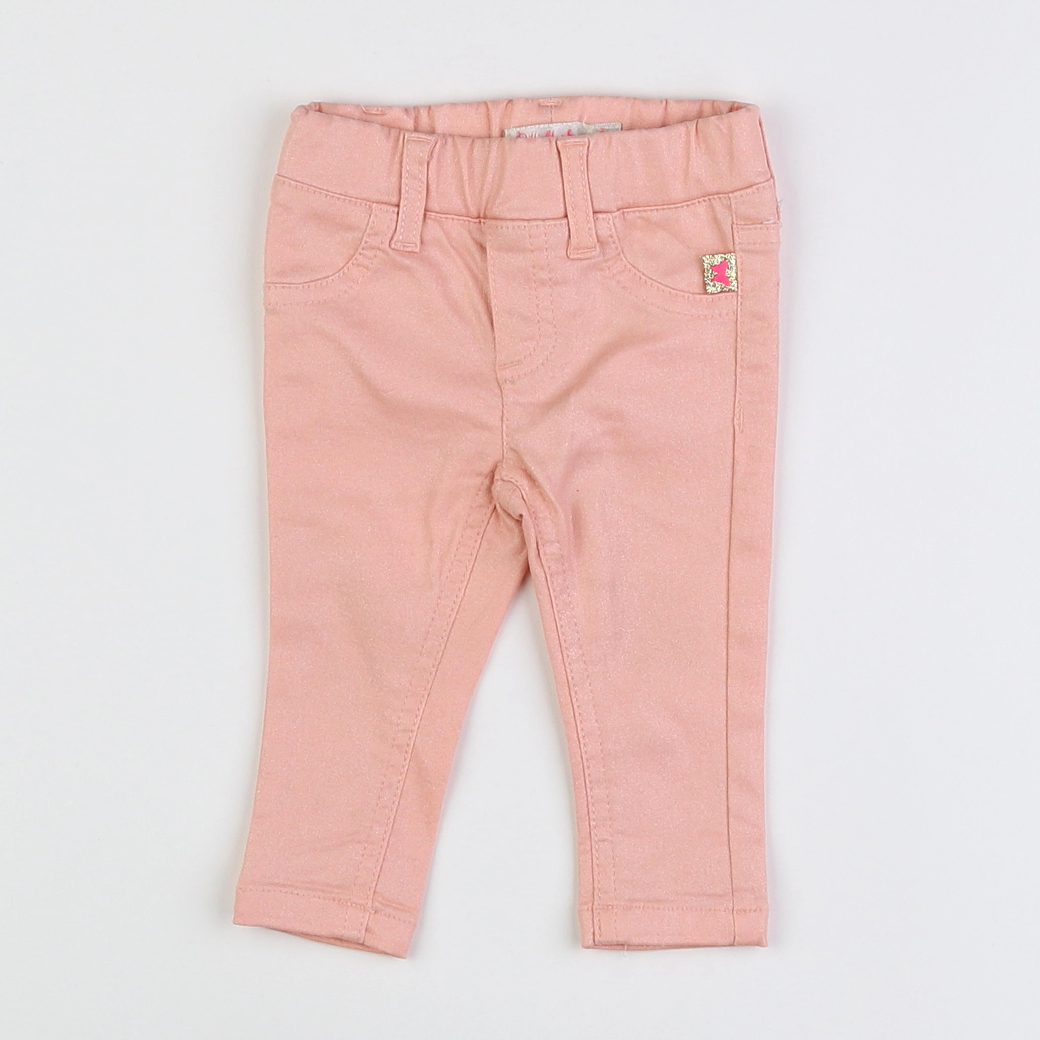 Billie Blush - jegging orange, or - 3 mois