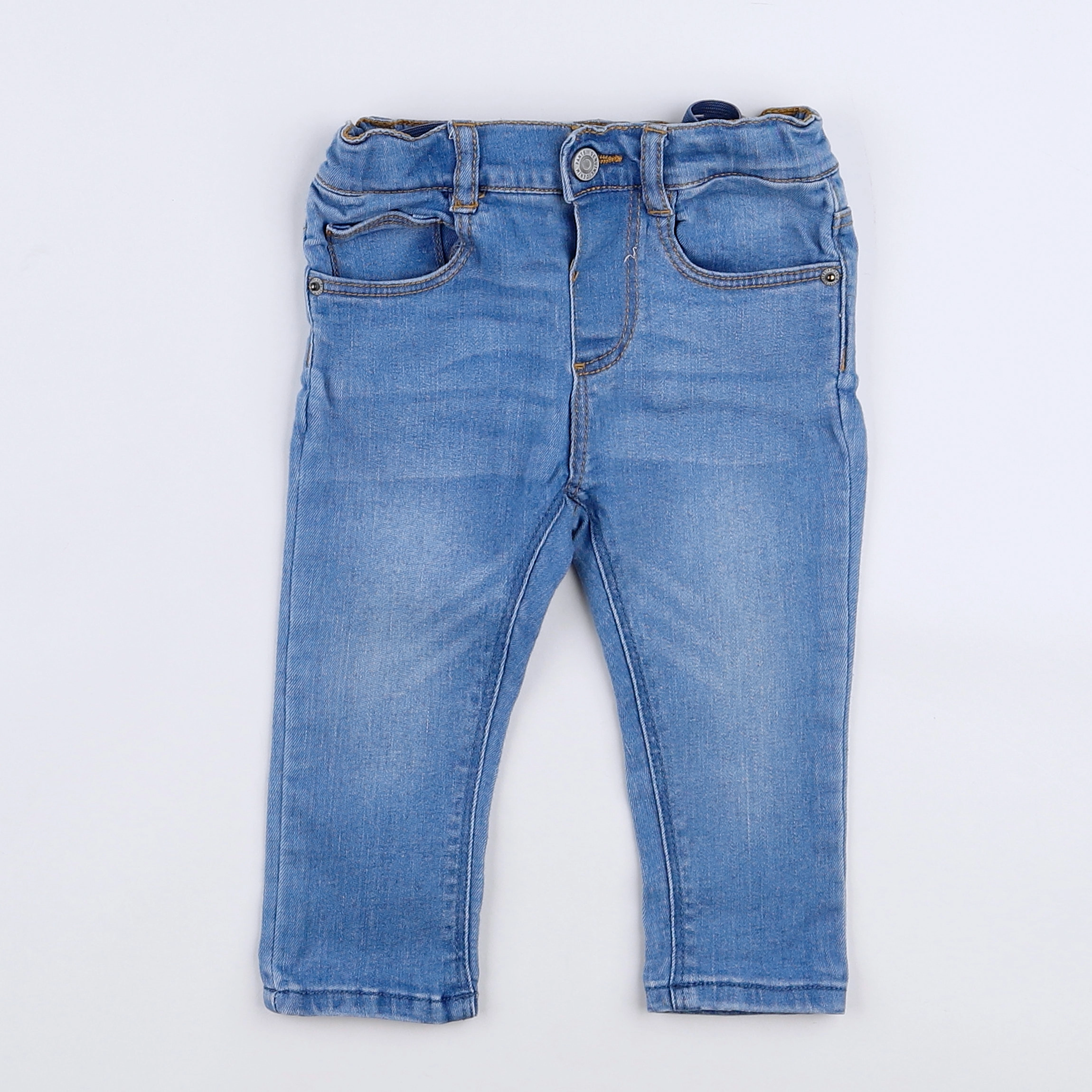 Zara - jean bleu - 9/12 mois