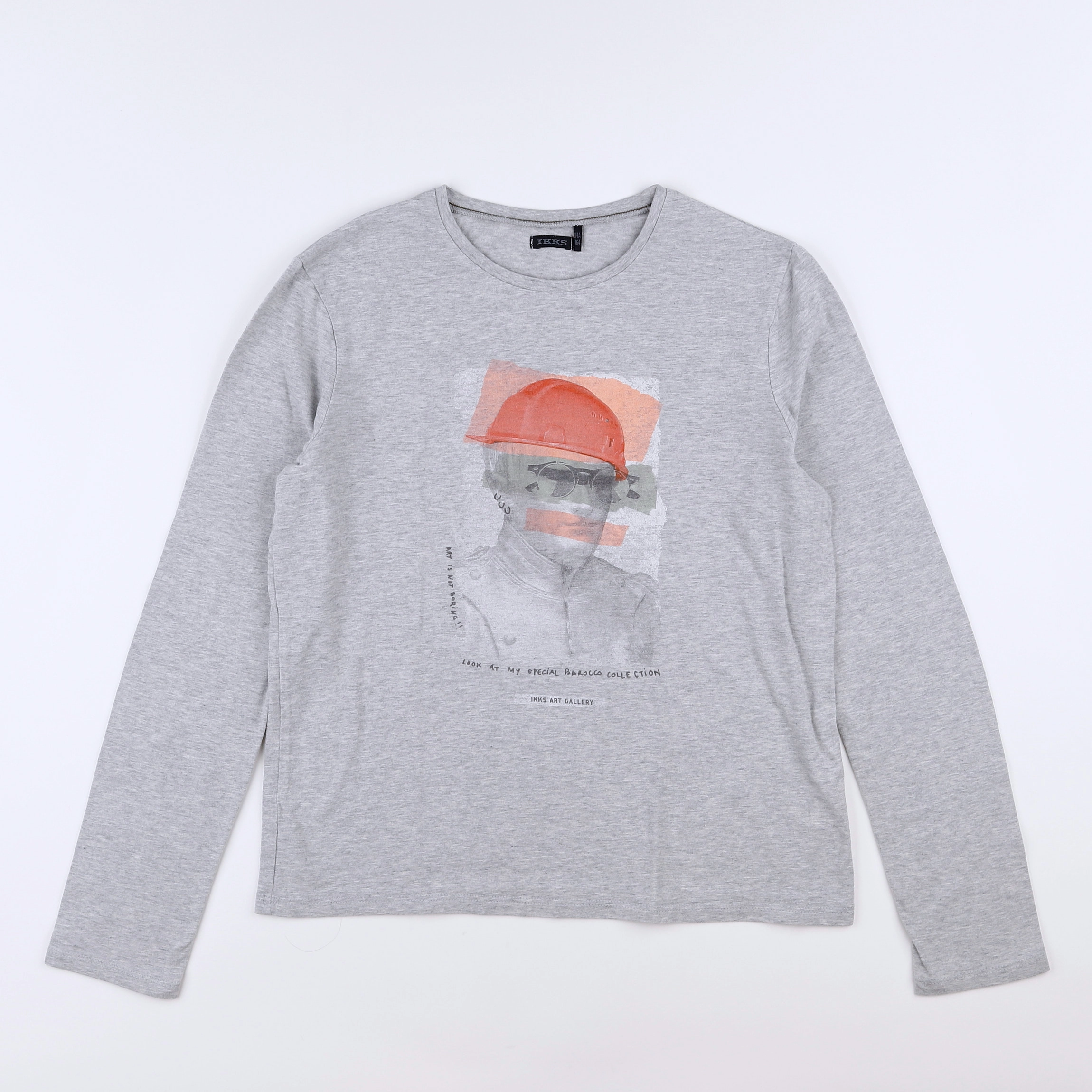 IKKS - tee-shirt gris - 14 ans