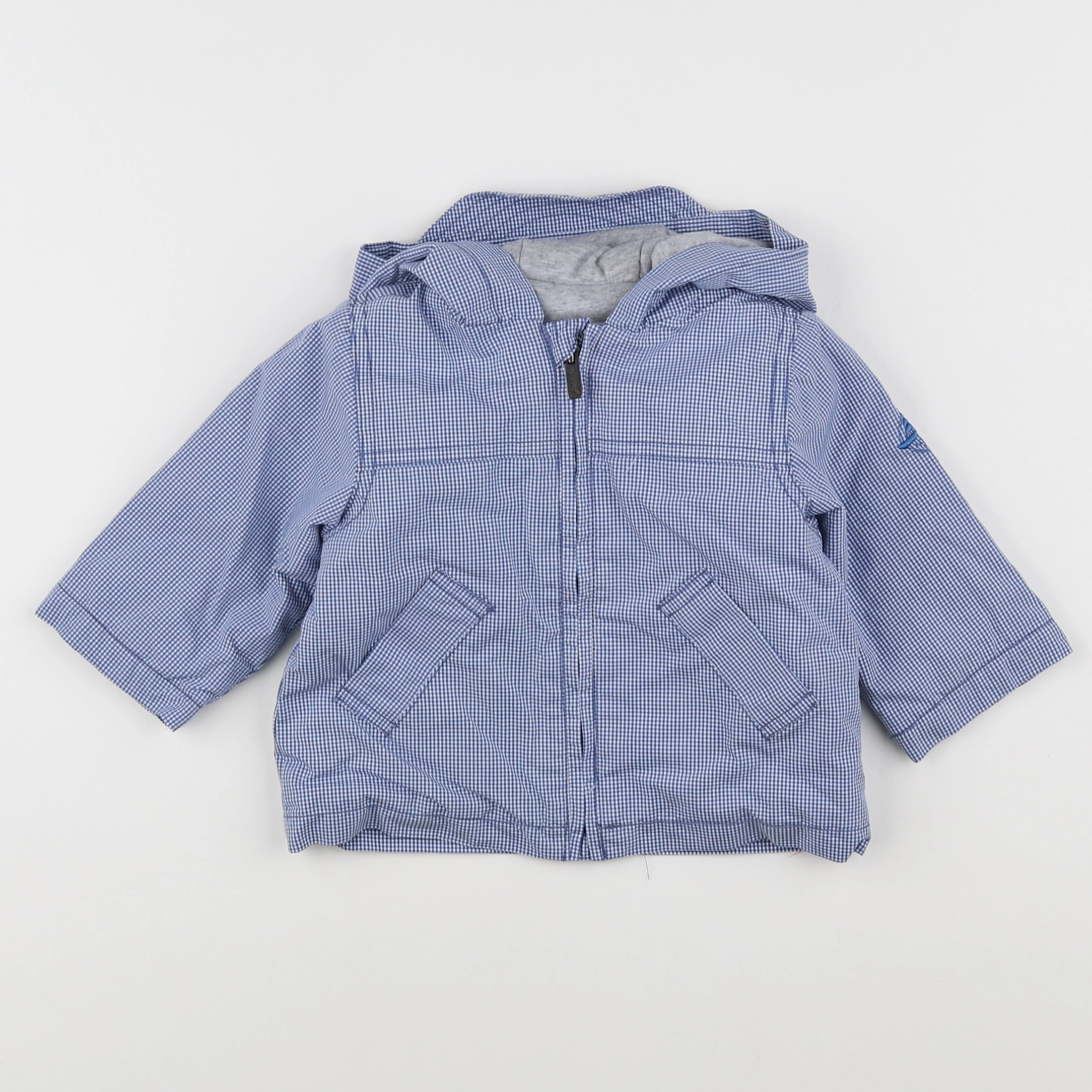 Jacadi - manteau bleu - 6 mois