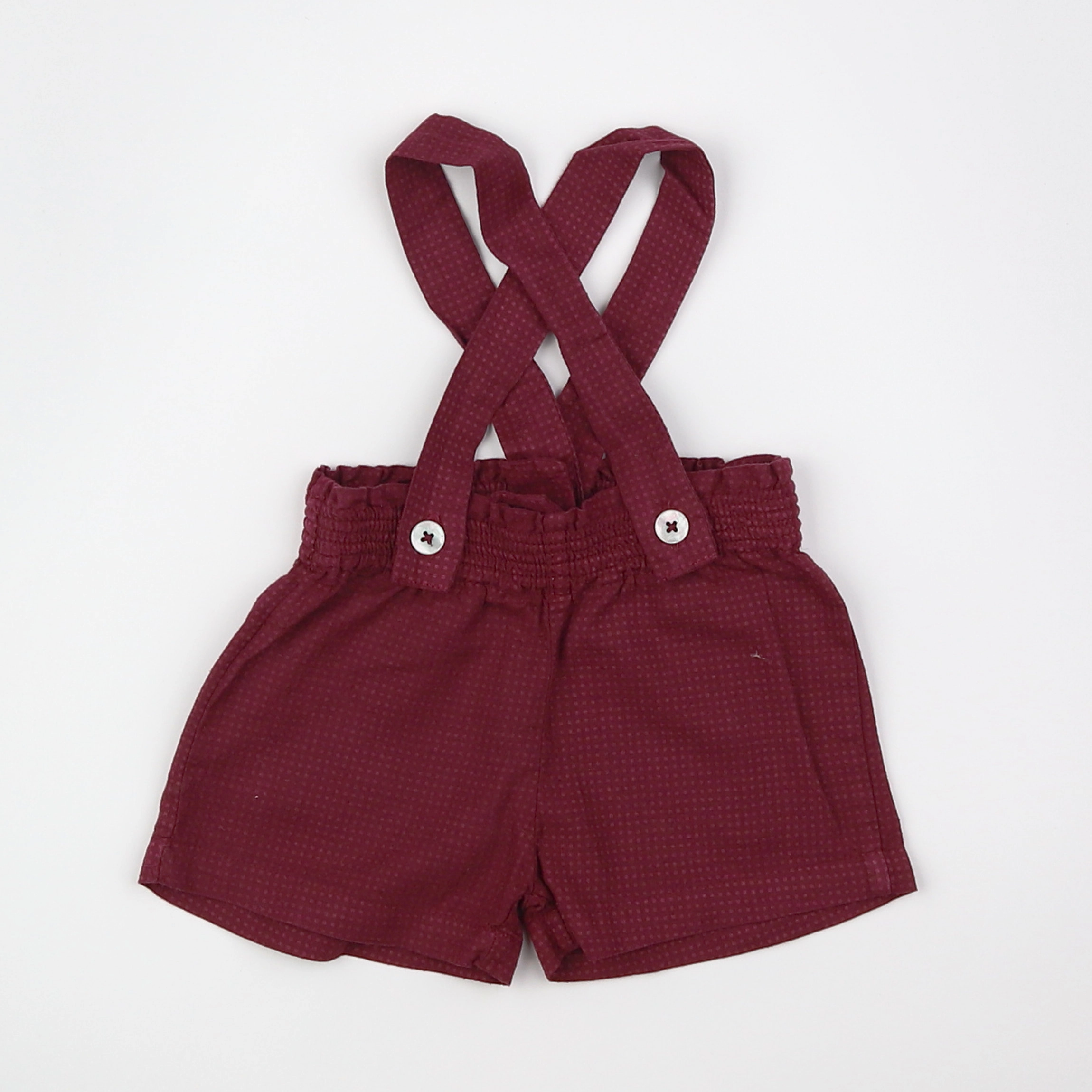 Mango - short rouge - 1/3 mois