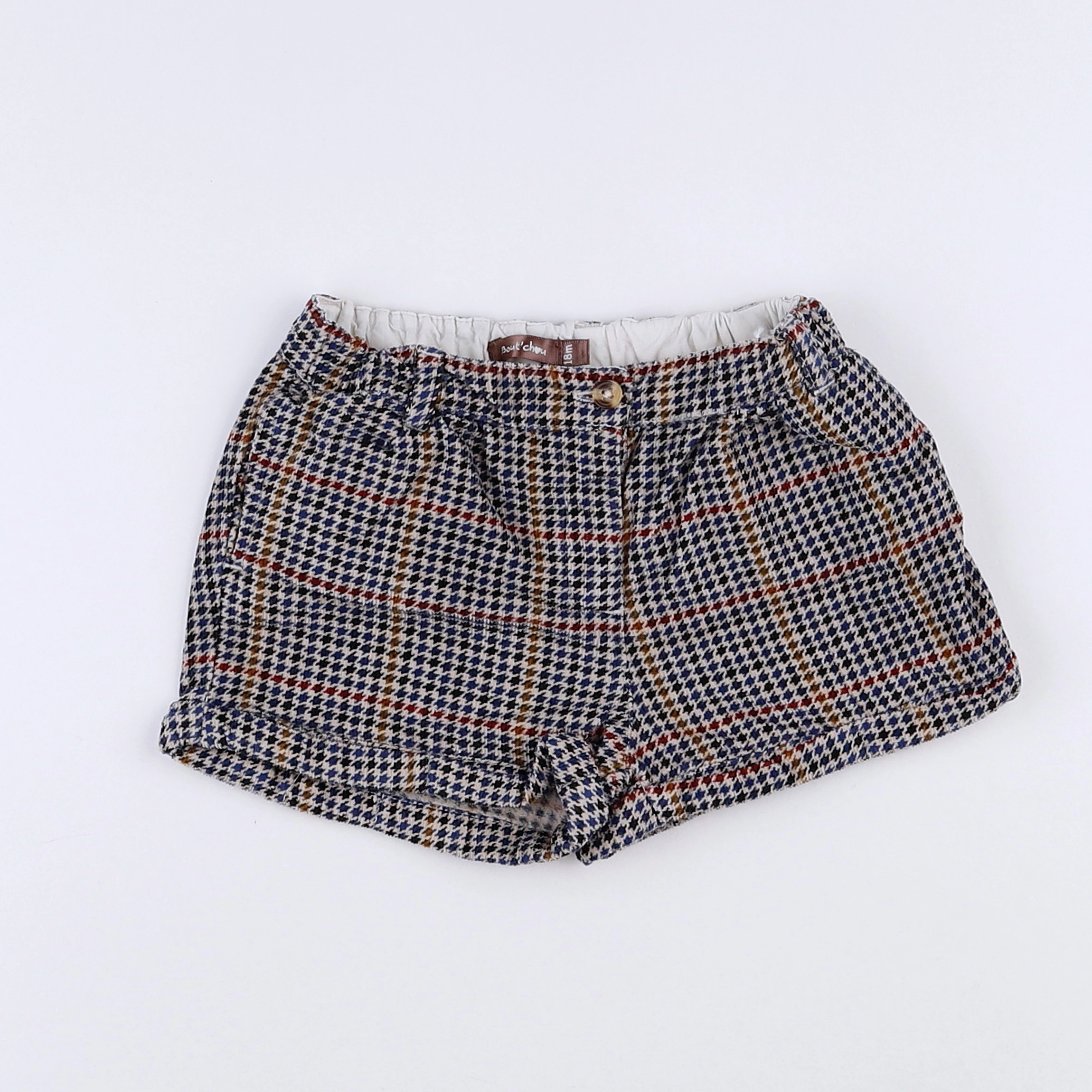 Boutchou - short multicolore - 18 mois