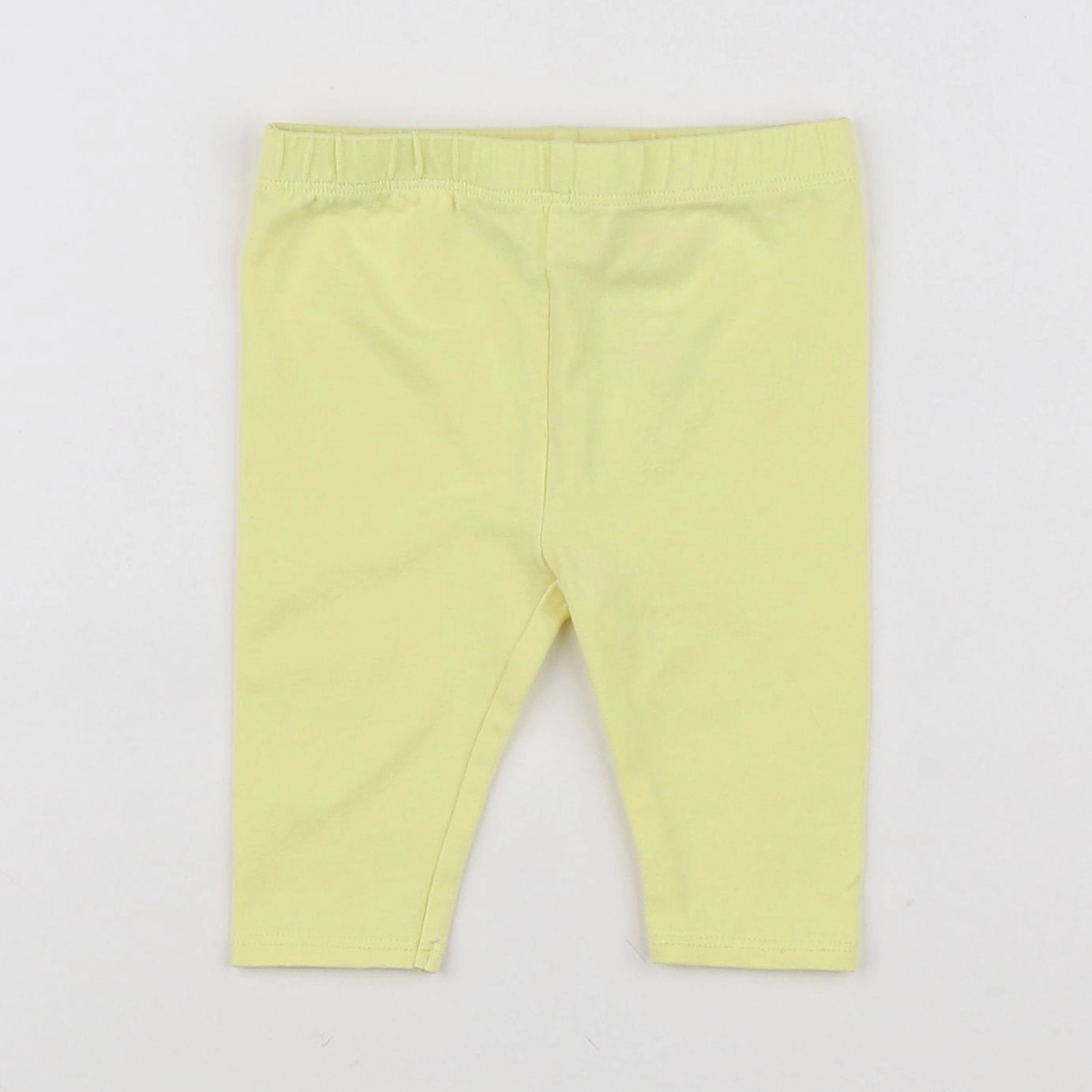 Vertbaudet - legging jaune - 6 mois
