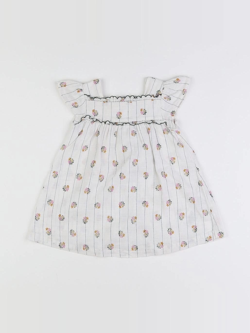 Cyrillus - robe beige - 6 mois