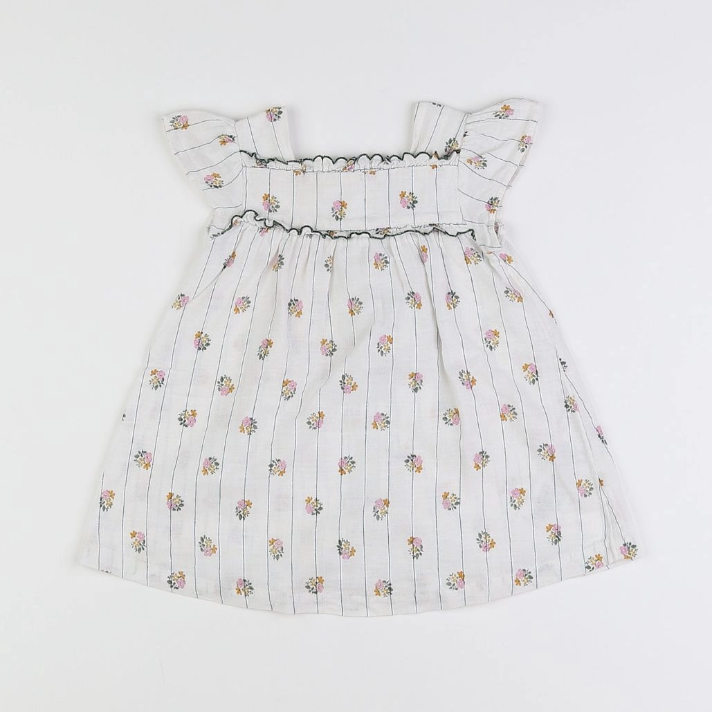 Cyrillus - robe beige - 6 mois
