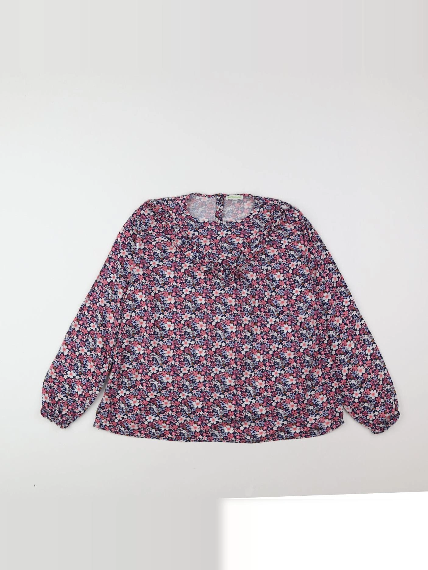 Vertbaudet - blouse multicolore, rose - 12 ans