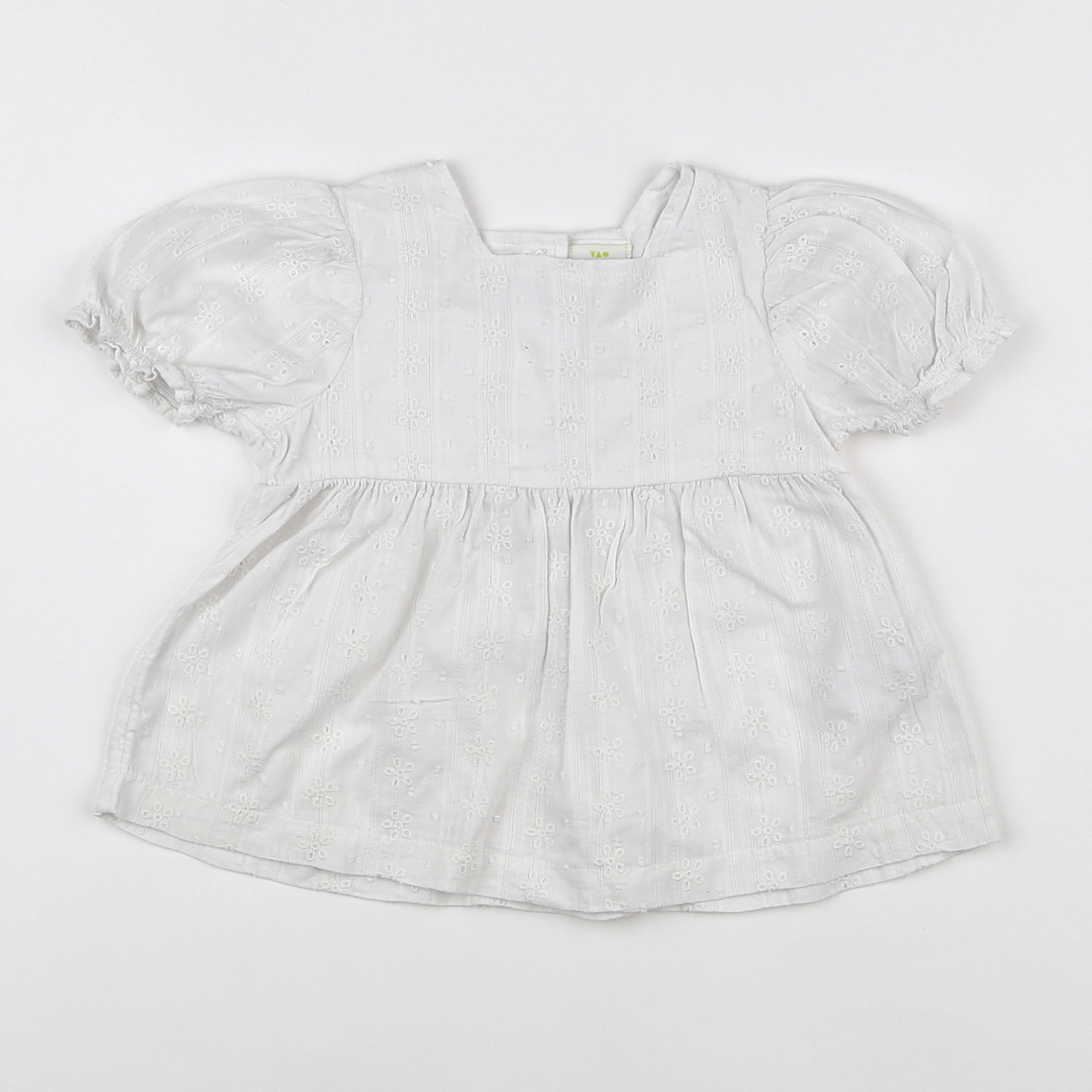 Tape à l'oeil - blouse blanc - 18 mois