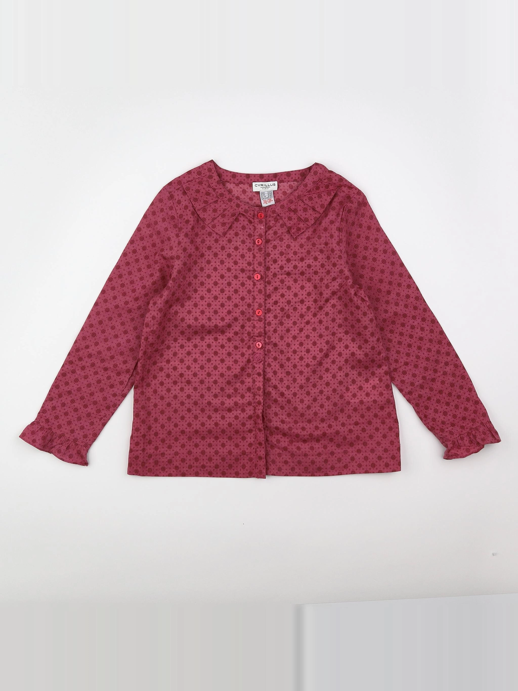 Cyrillus - chemise rose - 6 ans