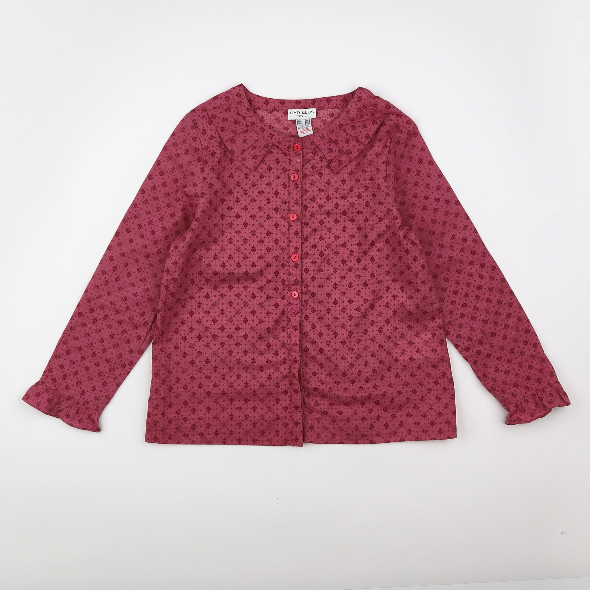 Cyrillus - chemise rose - 6 ans