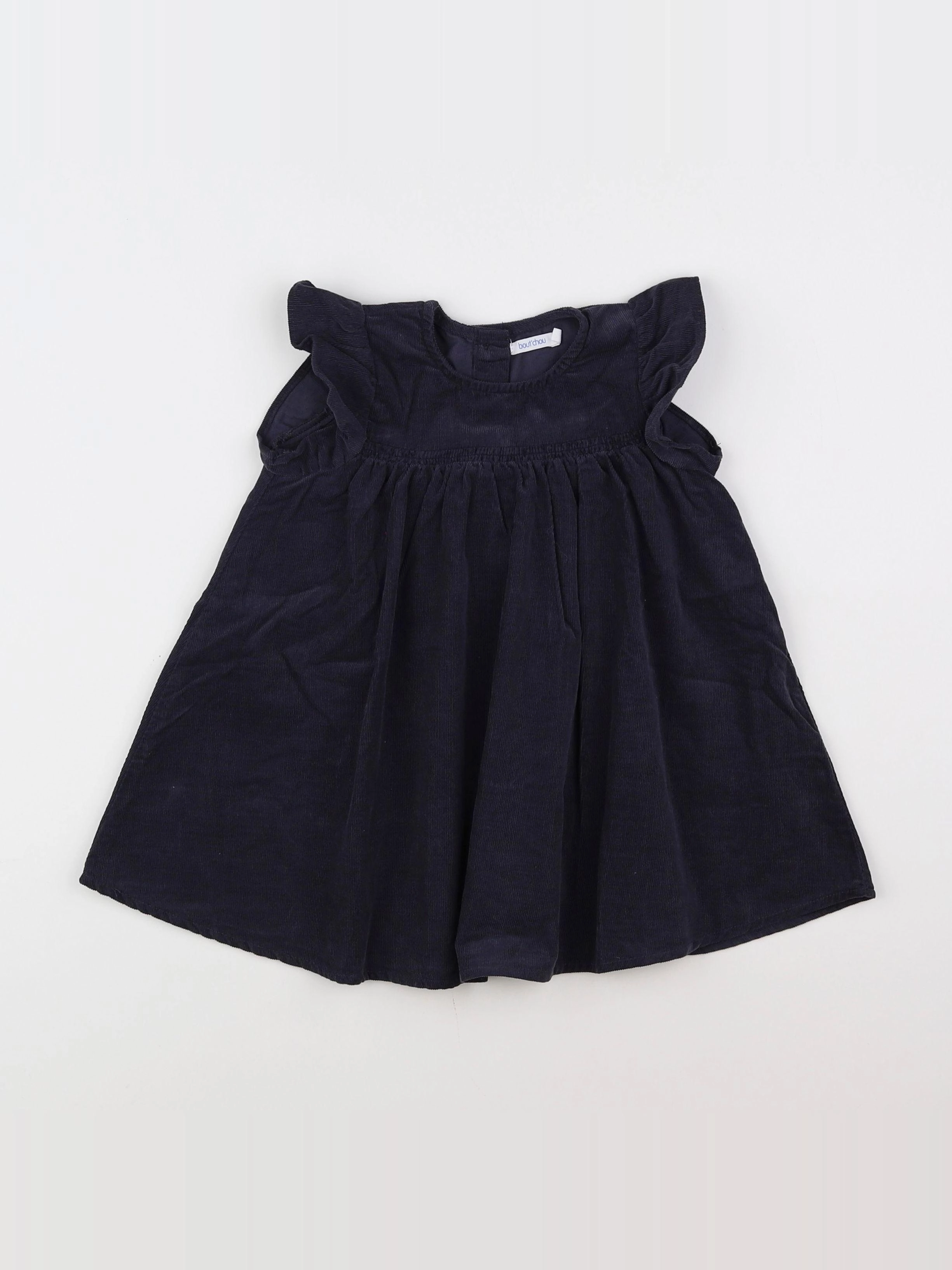 Boutchou - robe bleu - 12 mois