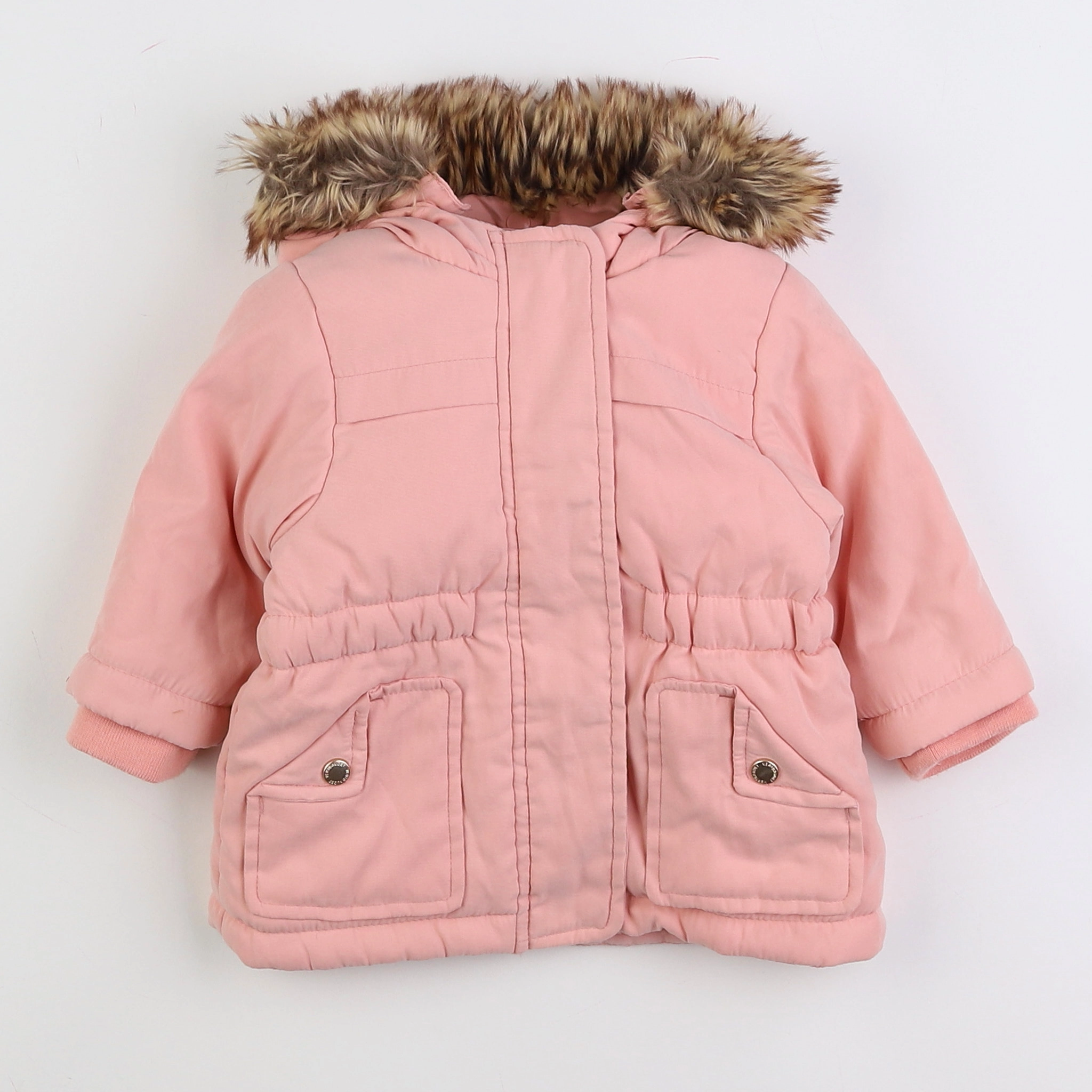 Vertbaudet - parka rose - 6 mois