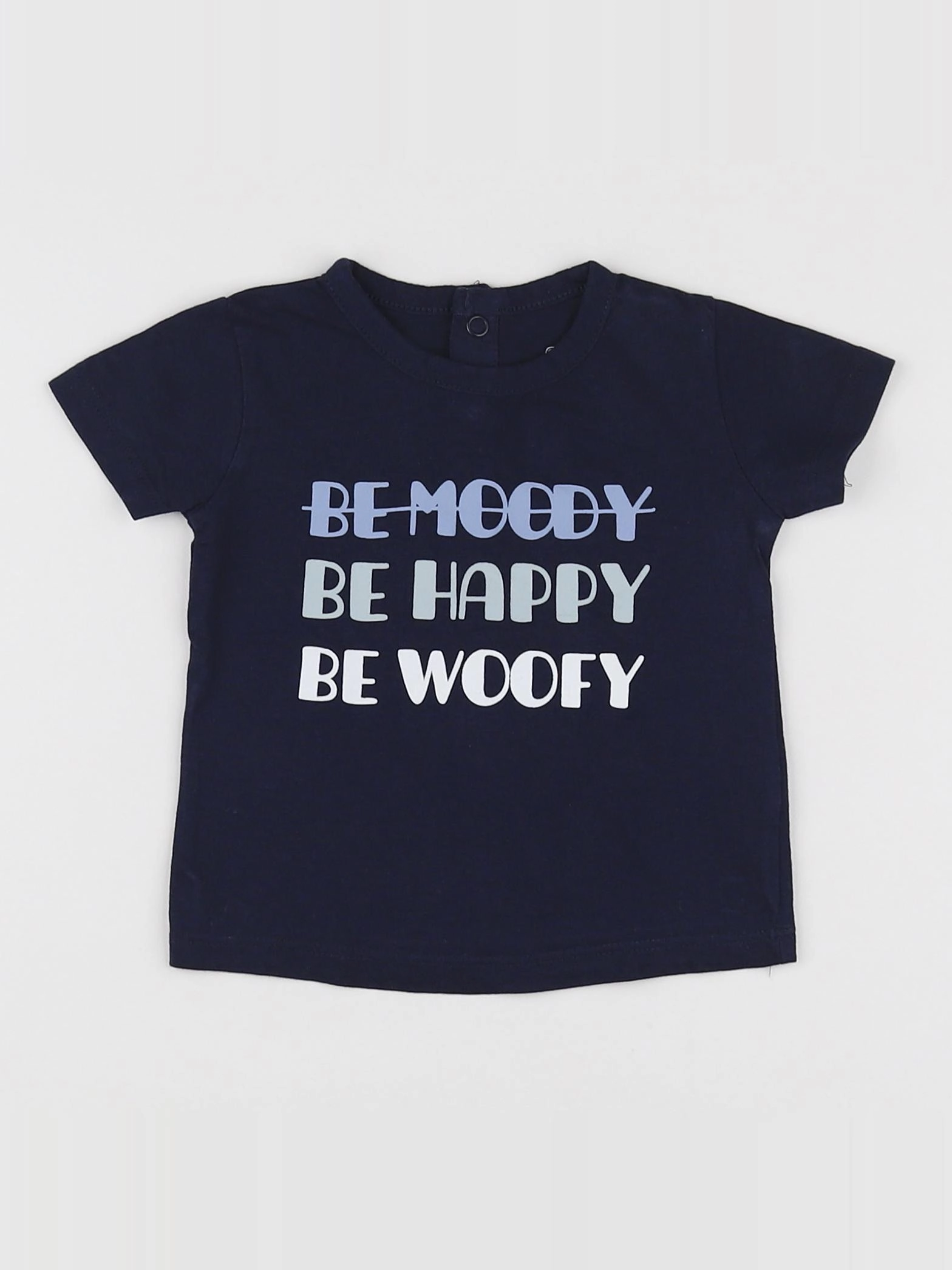 La Redoute - tee-shirt bleu - 9 mois