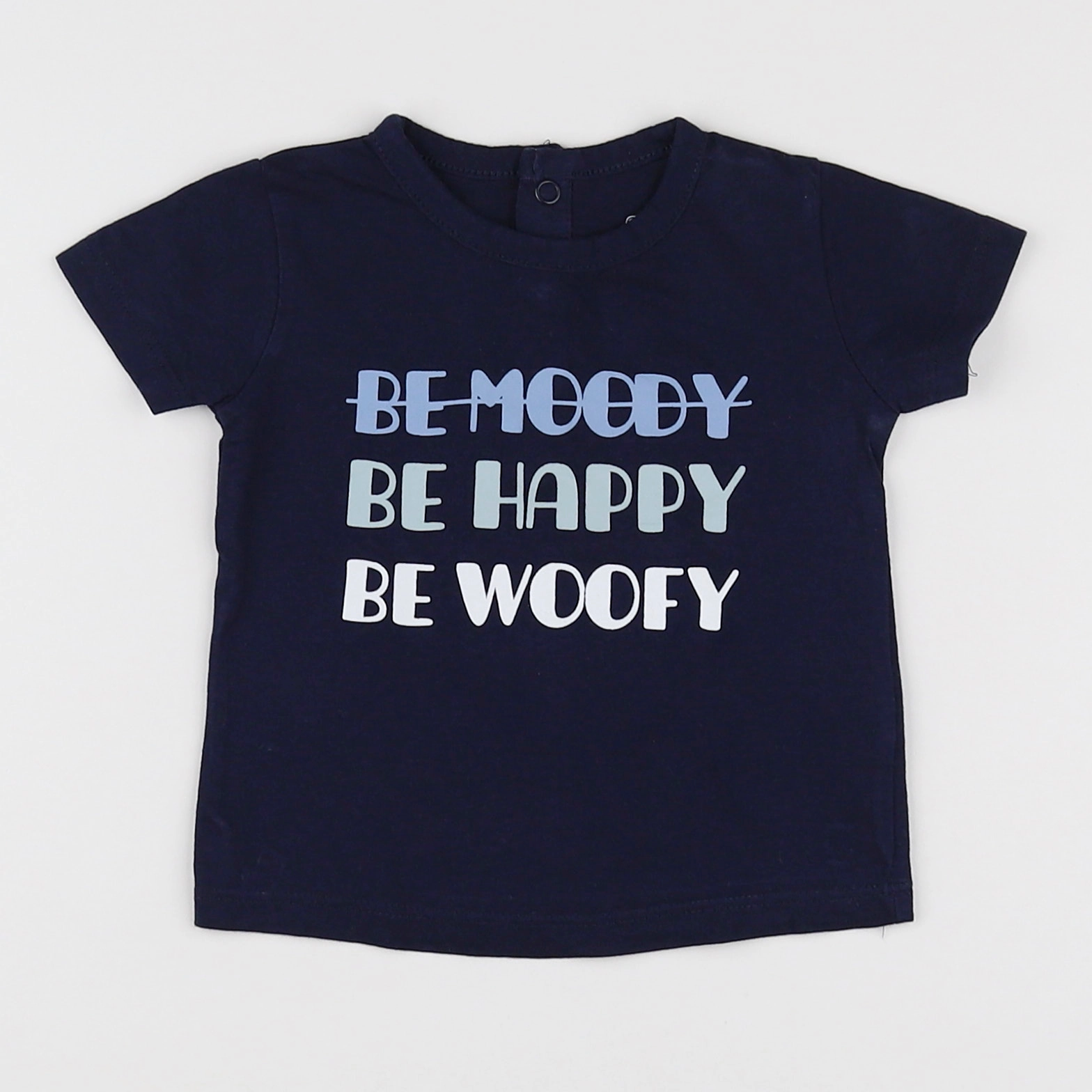 La Redoute - tee-shirt bleu - 9 mois
