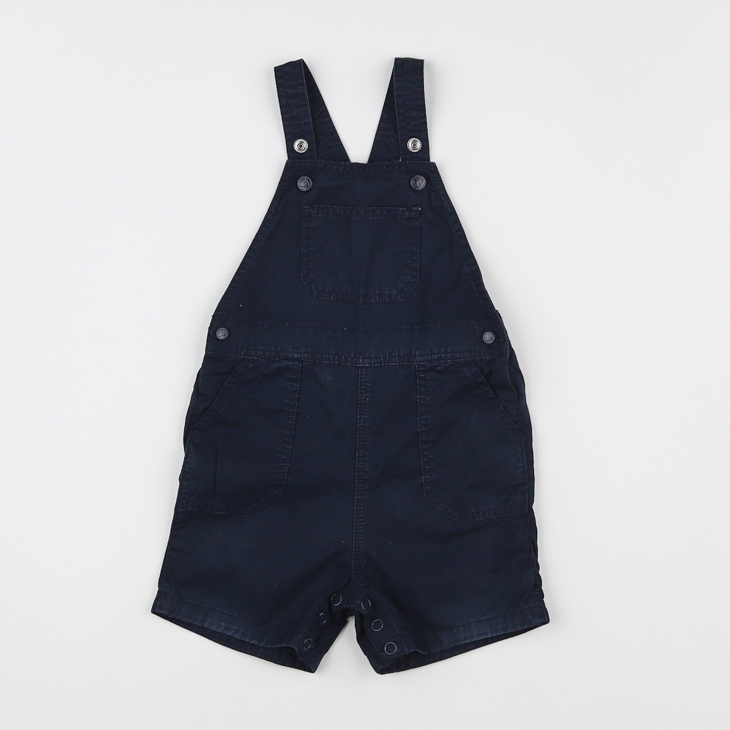 Petit Bateau - salopette bleu - 12 mois