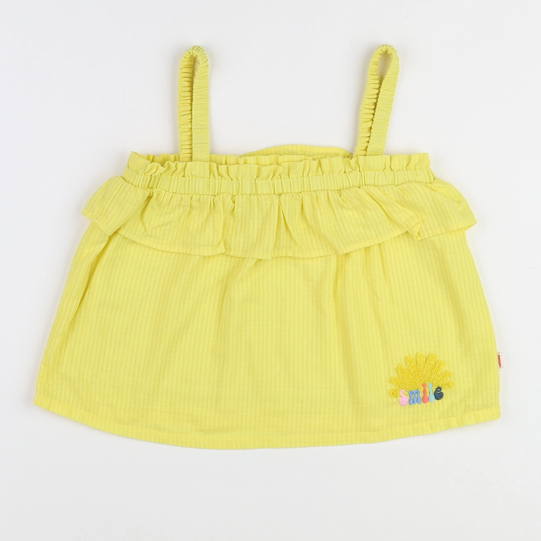 Catimini - blouse jaune - 6 ans