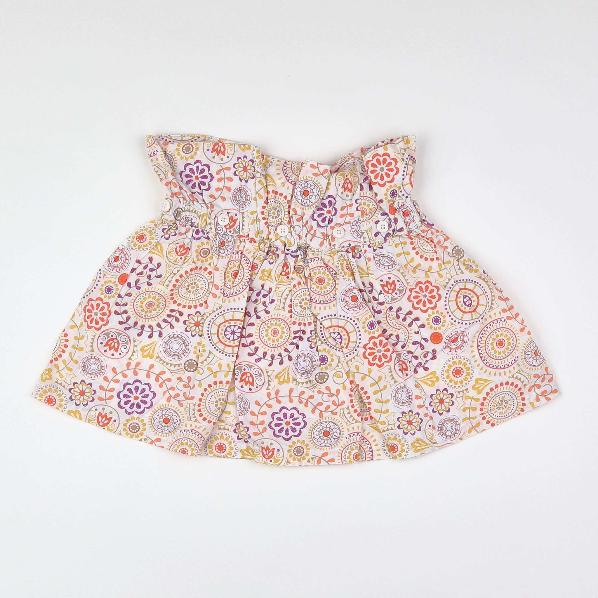 Vertbaudet - jupe multicolore - 8 ans