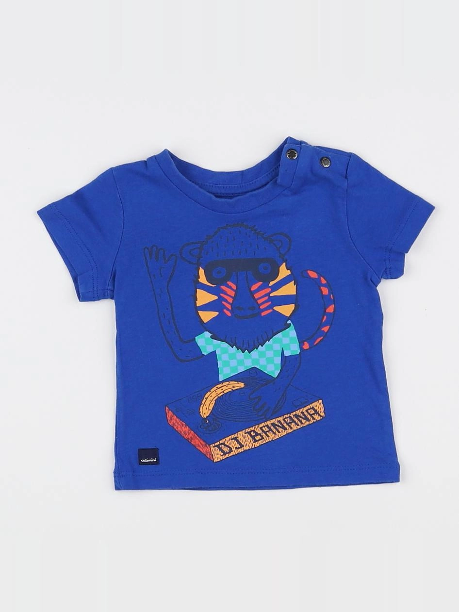 Catimini - tee-shirt bleu - 3 mois