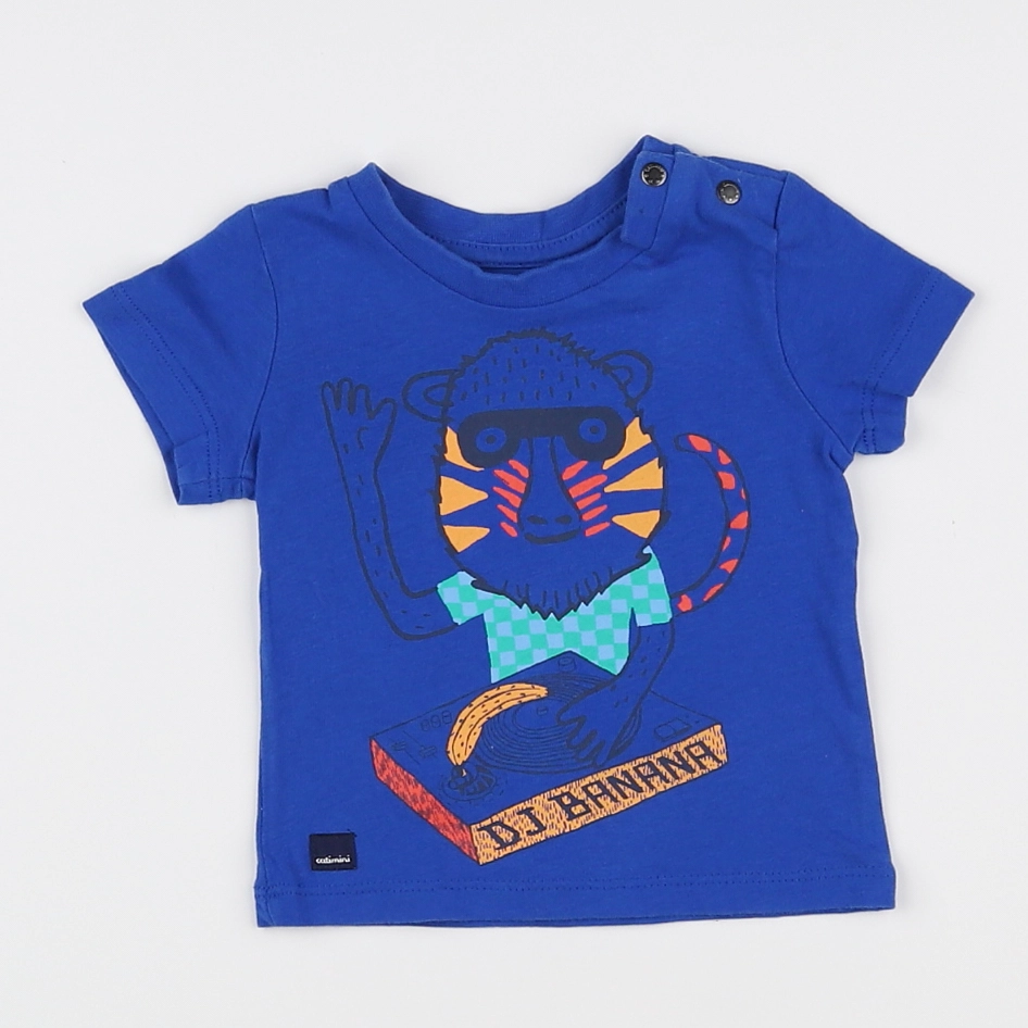 Catimini - tee-shirt bleu - 3 mois