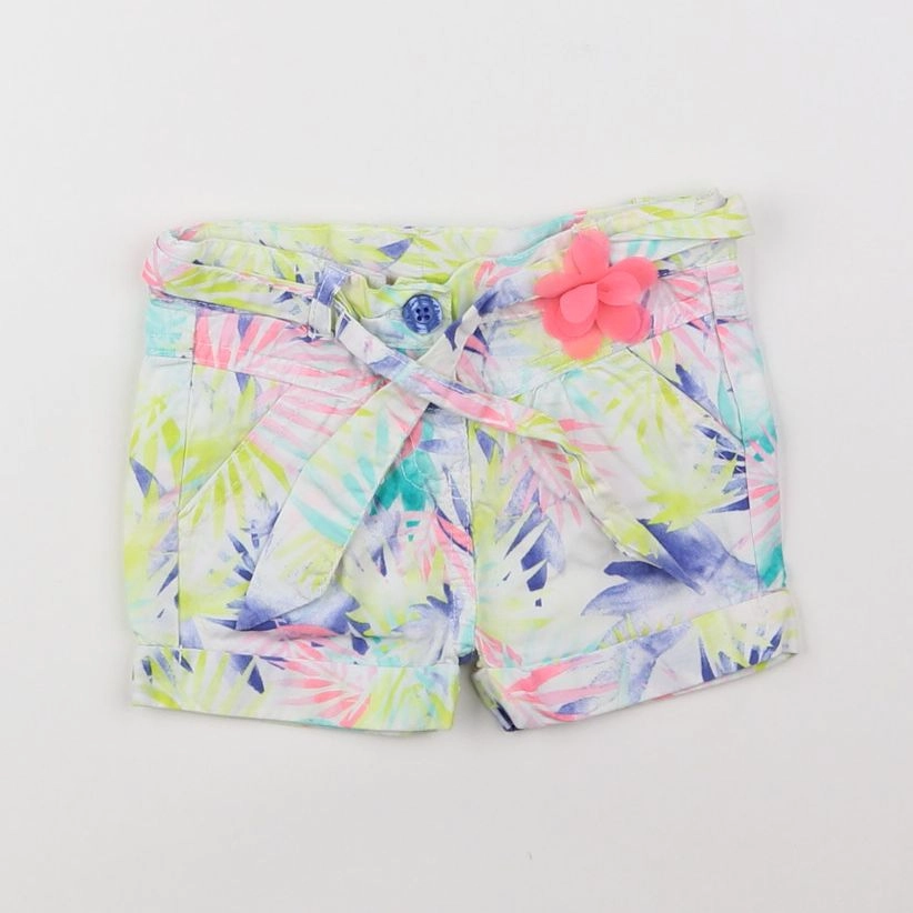 Tape à l'oeil - short multicolore - 12 mois