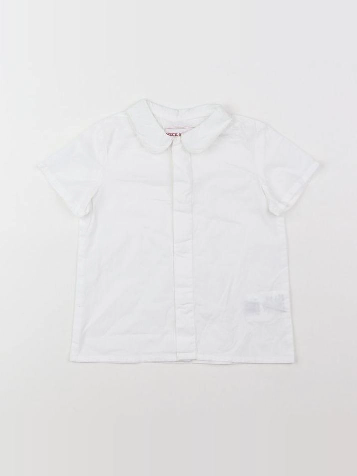 Neck & Neck - blouse blanc - 12 mois