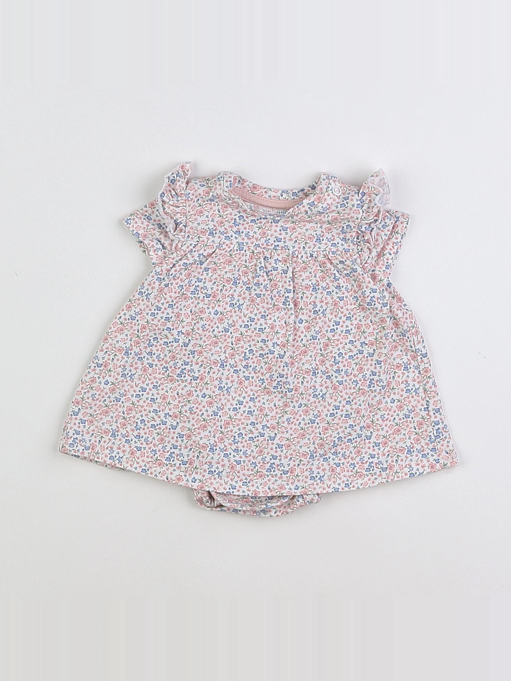 H&M - body vetement rose - 1 mois