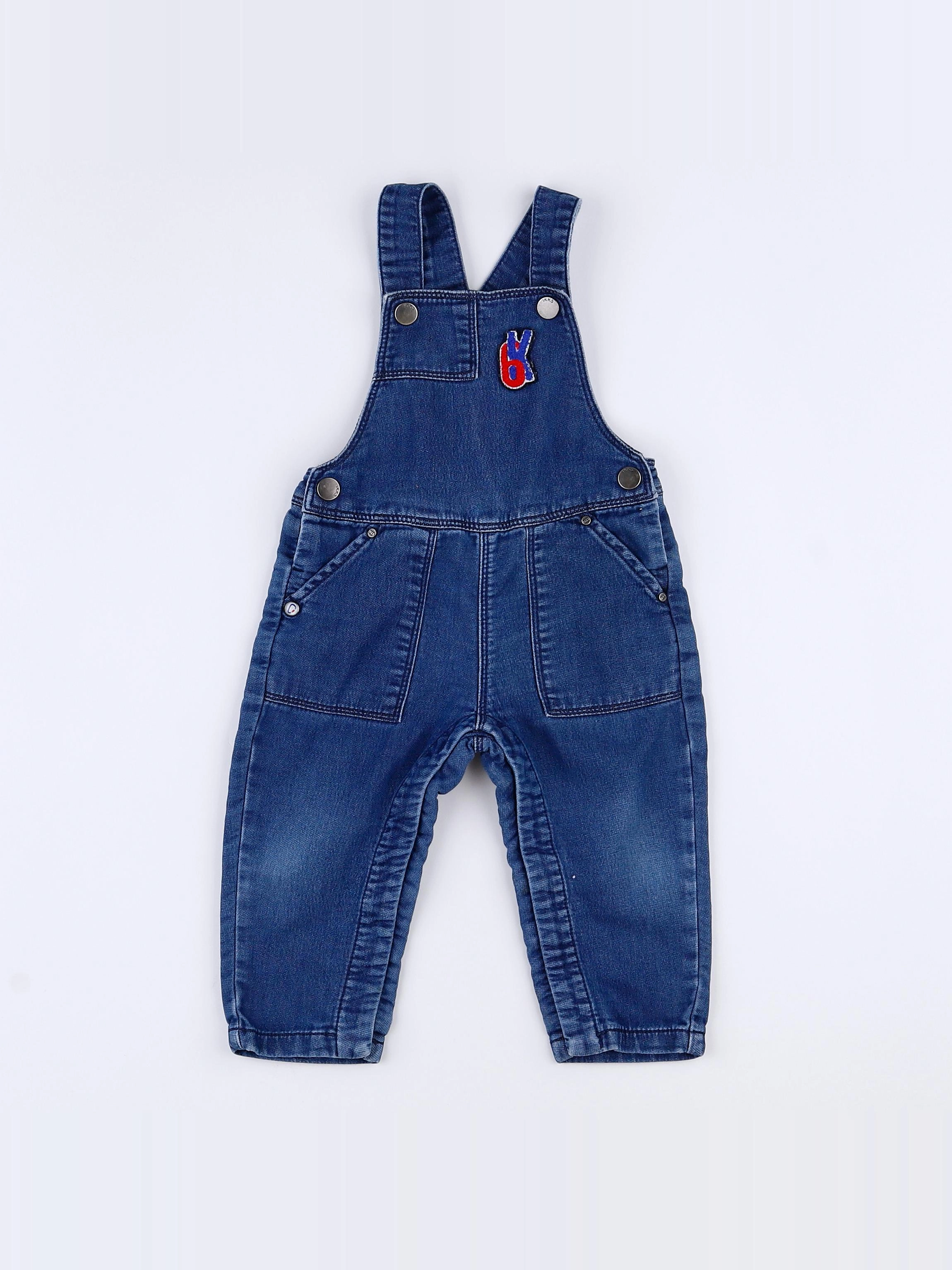 IKKS - salopette bleu - 12 mois