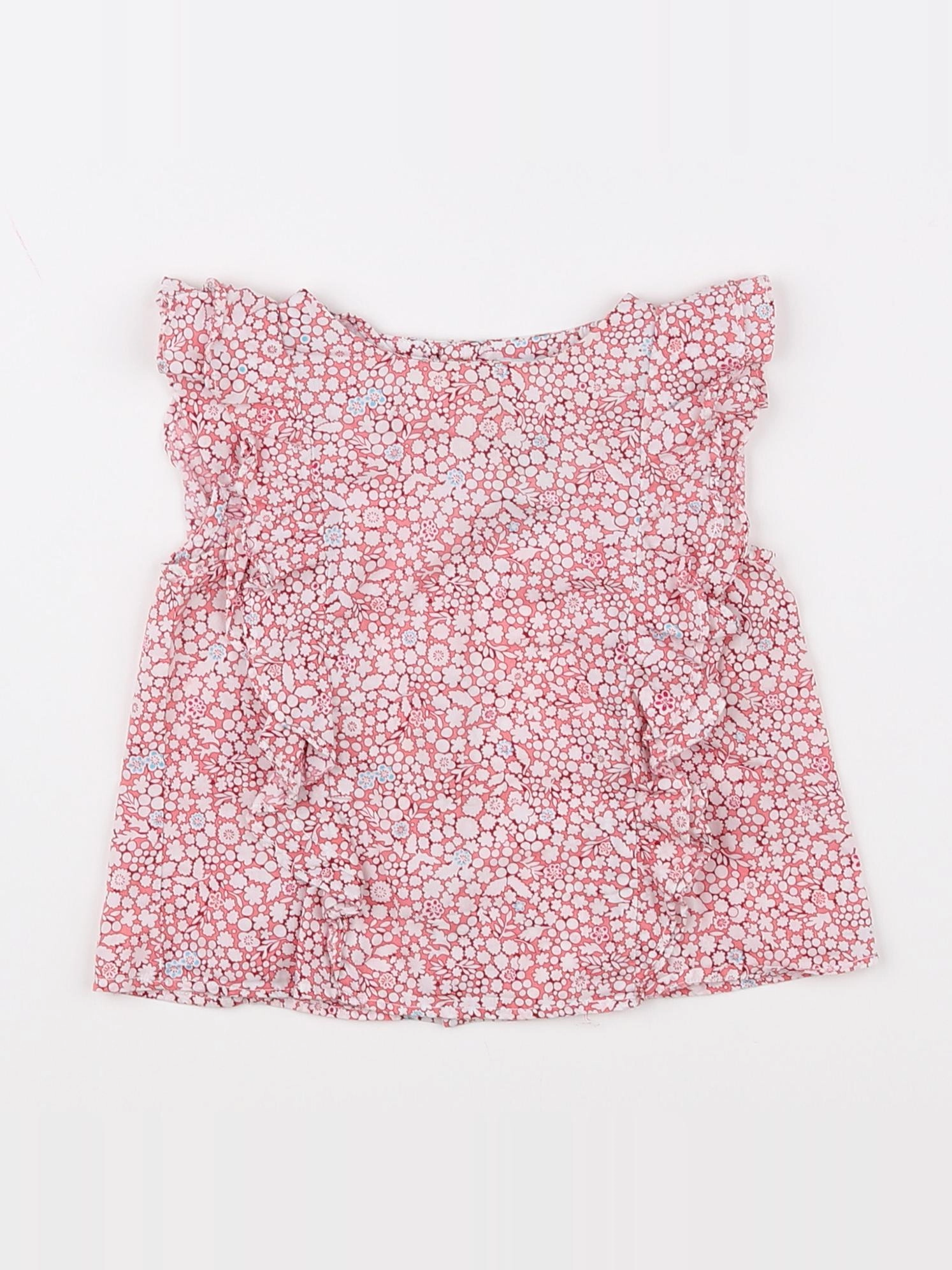 Jacadi - blouse multicolore - 12 mois