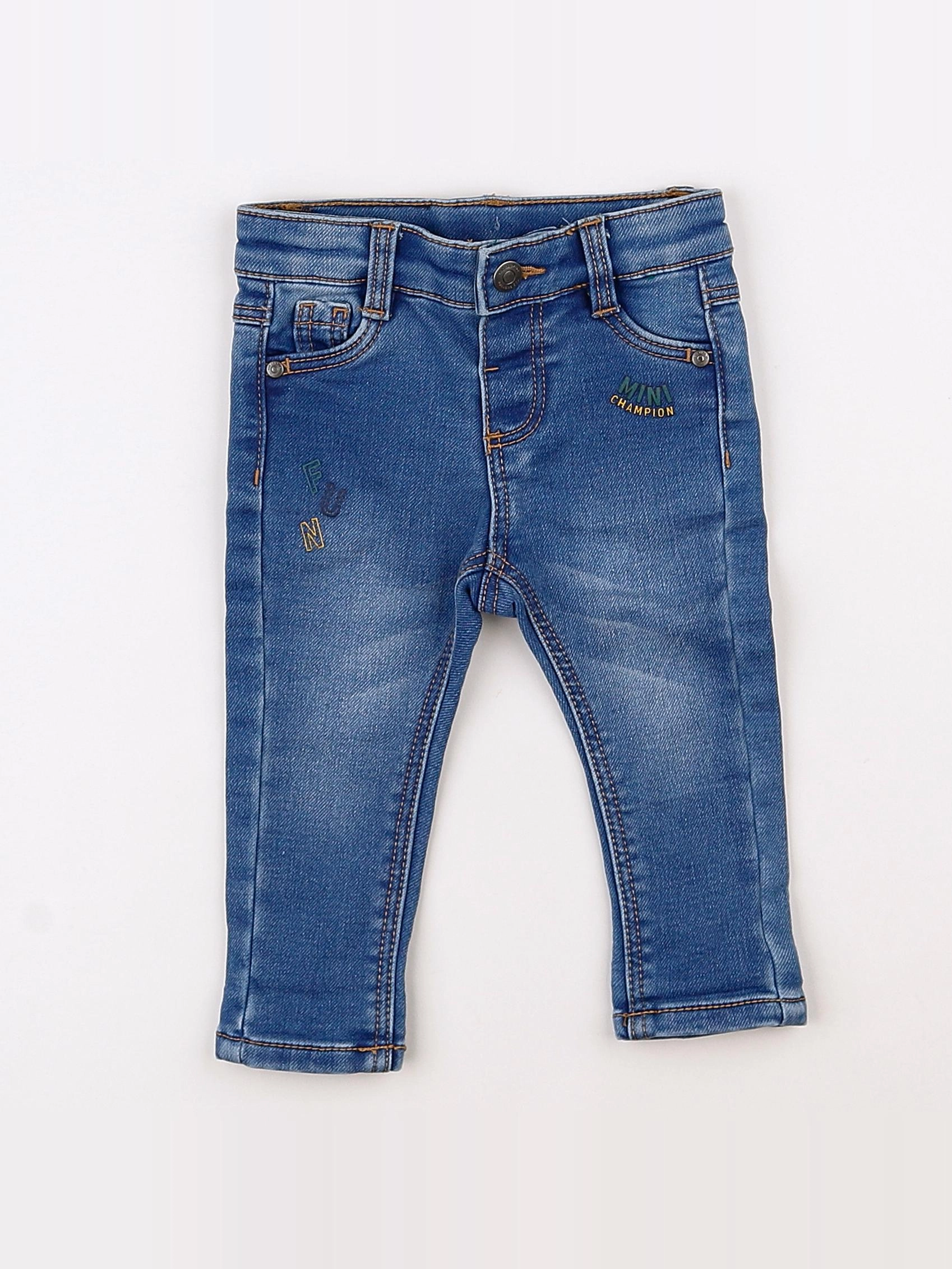 Tape à l'oeil - pantalon bleu - 6 mois